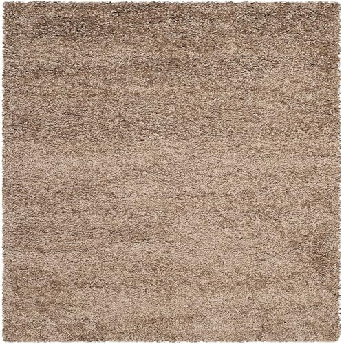 Image of F & B RUGS ; SUPERIOR QUALITY PRODUCTS Firoz and Brothers Handwoven Super Soft Indoor Modern Shag Microfibre Silky Fluffy Smooth 9x9 feet Beige A