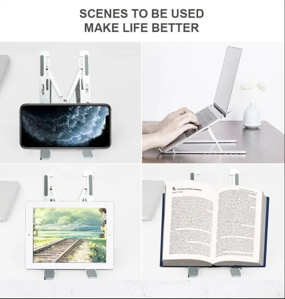 Laptop stand Laptop Stand, Silver - Image 4