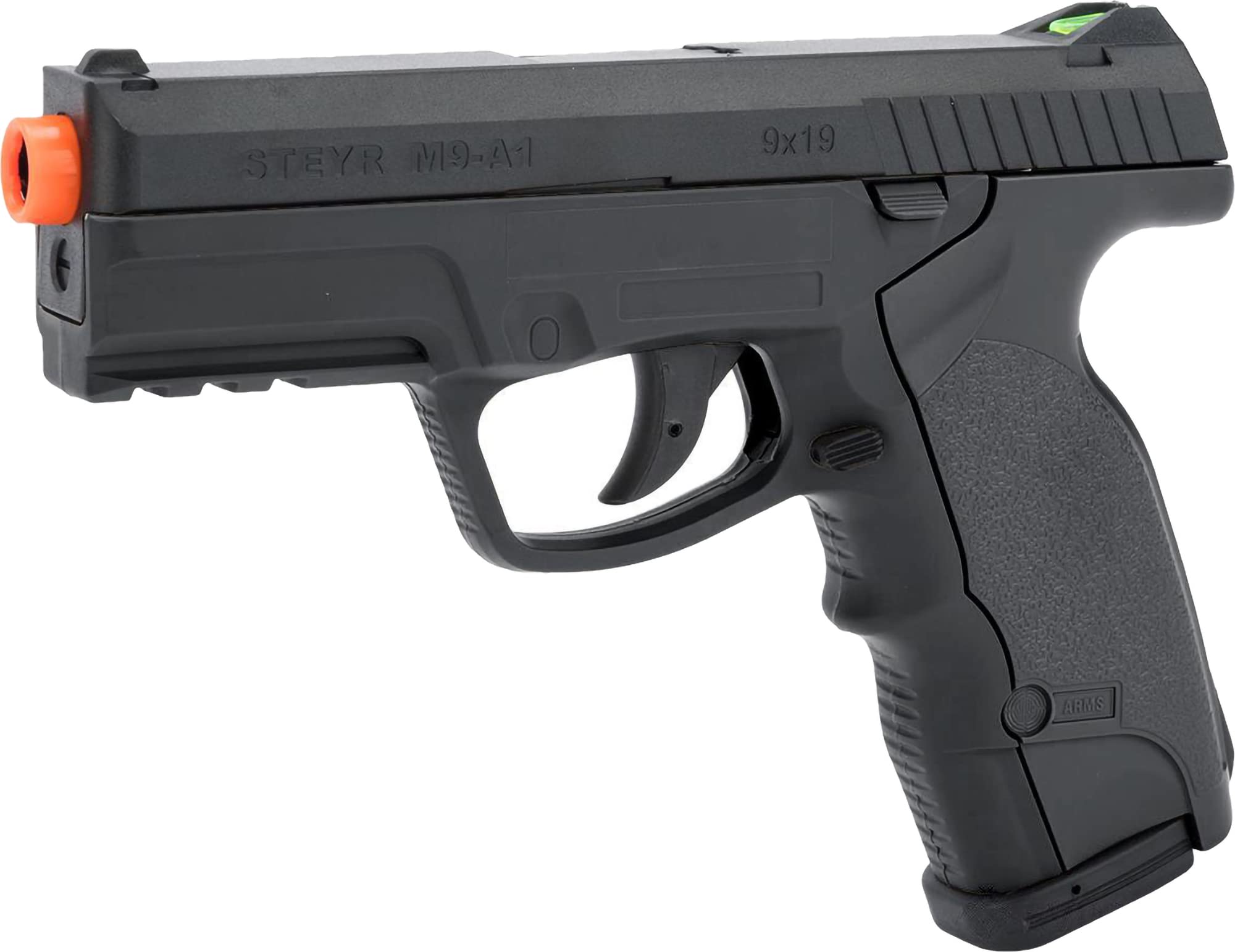 Evike Airsoft - ASG Steyr M9A1 Non-Blowback Airsoft Pistol (Color: Black)