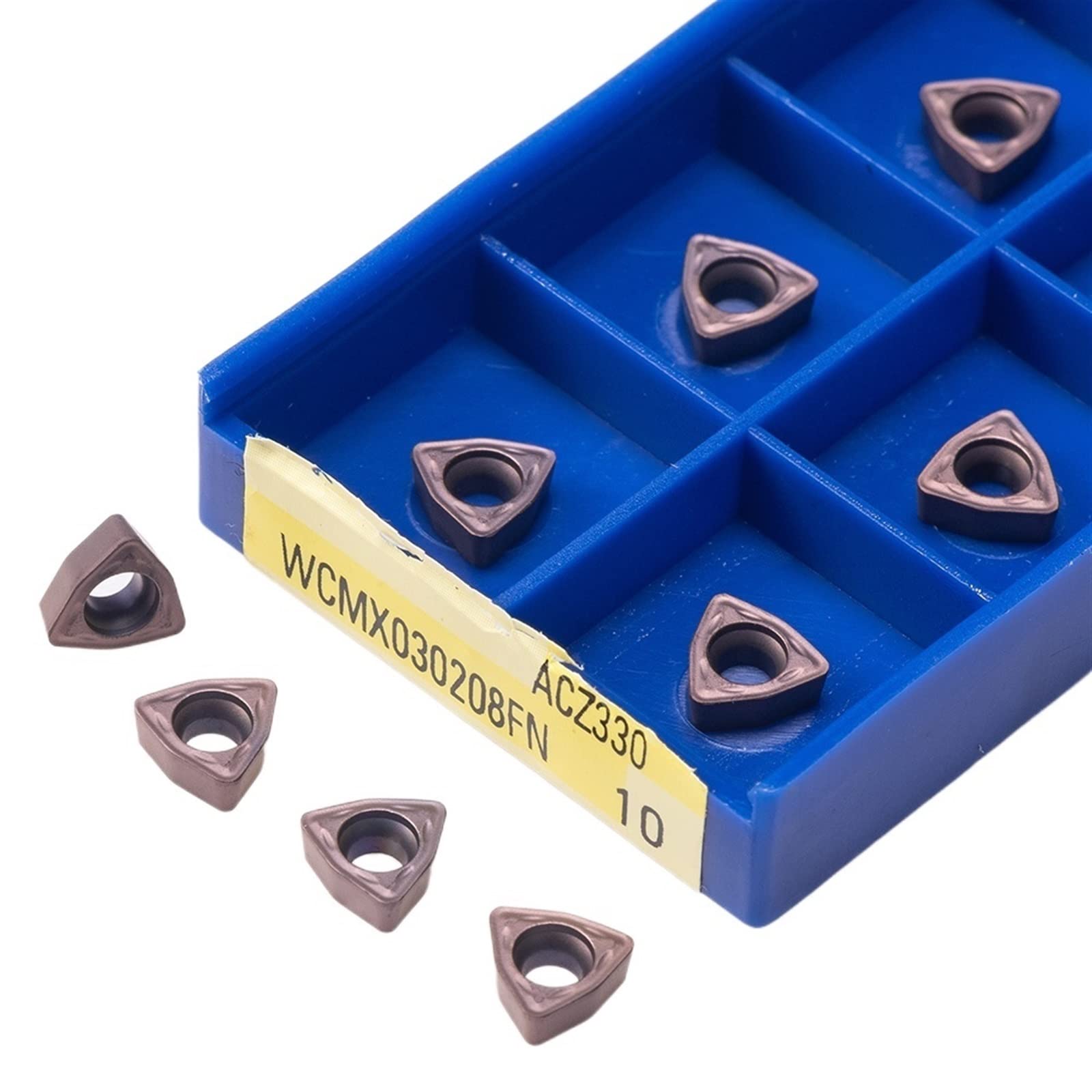 Insert haute vitesse WCMX030208 FN outil carbure de tour de haute précision géométrique