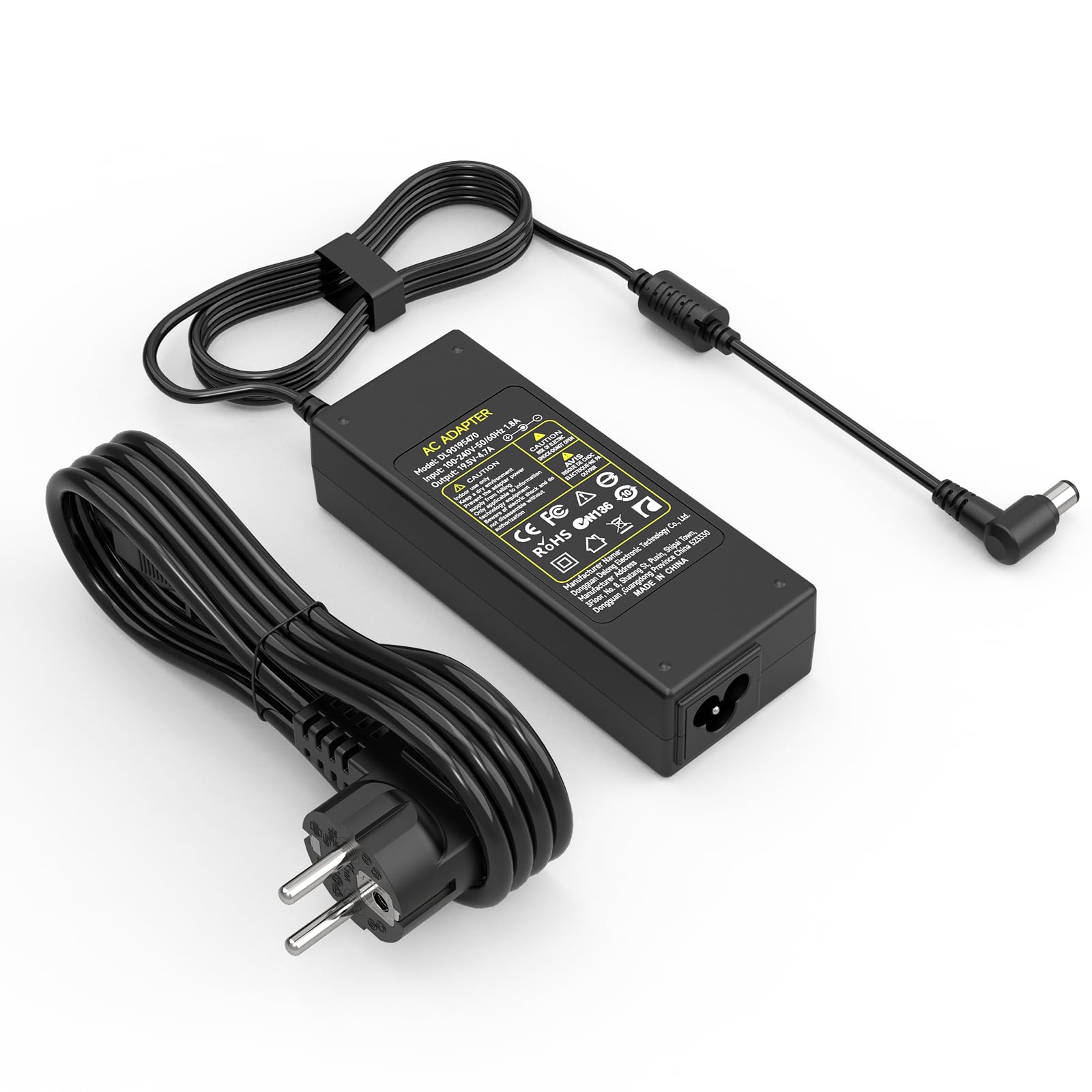 19.5V Zasilacz dla Sony Bravia TV KDL-32 KDL-40 KDL-42 KDL-48 KDL-24 90W Ładowarka Kabel Zasilacz W600B W650A W700B KDL32W700B KDL48W600B KDL48W590B Inteligentna ładowarka LCD HDTV
