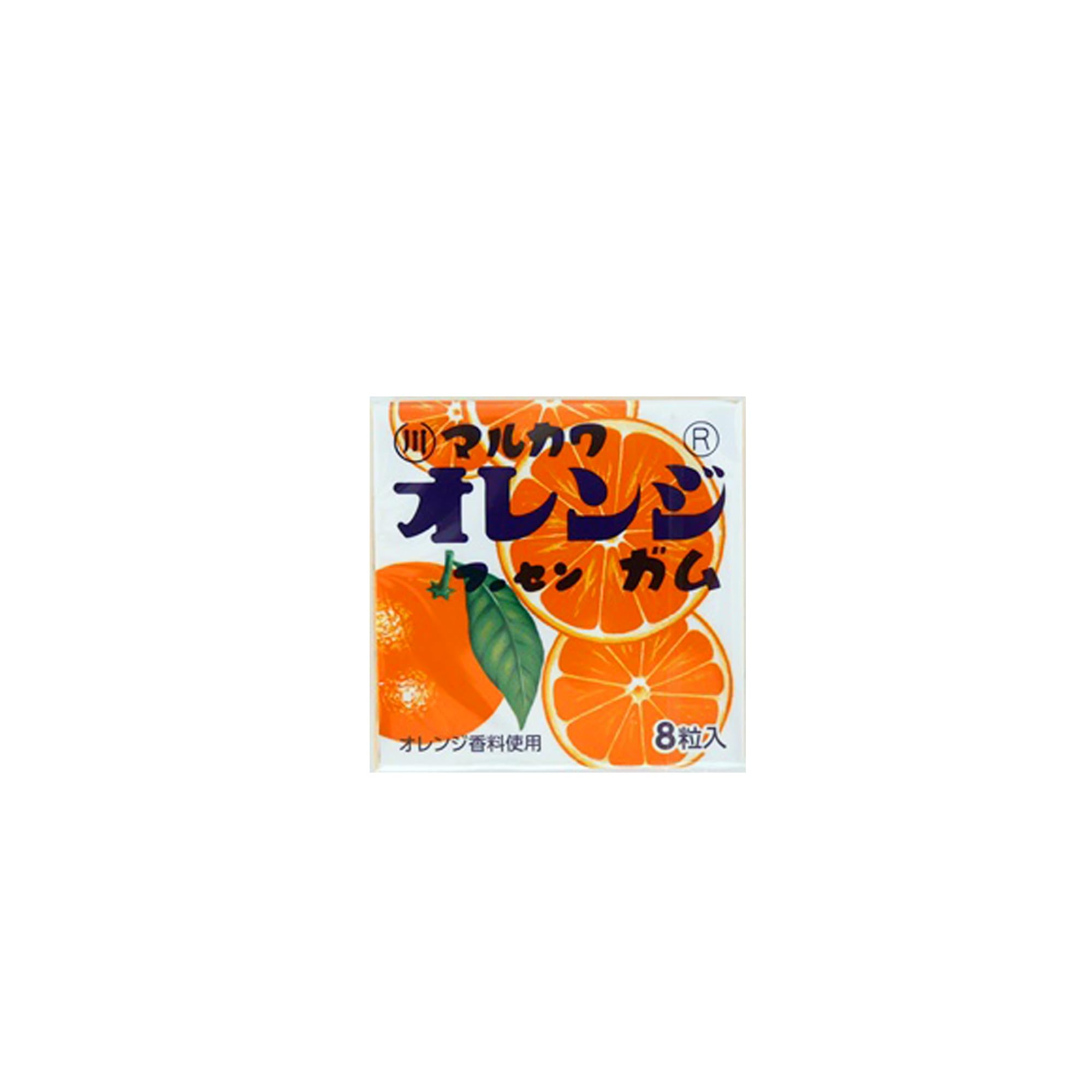 Amazon.co.jp: 丸川製菓 オレンジガム 8粒×18個 : 食品・飲料・お酒
