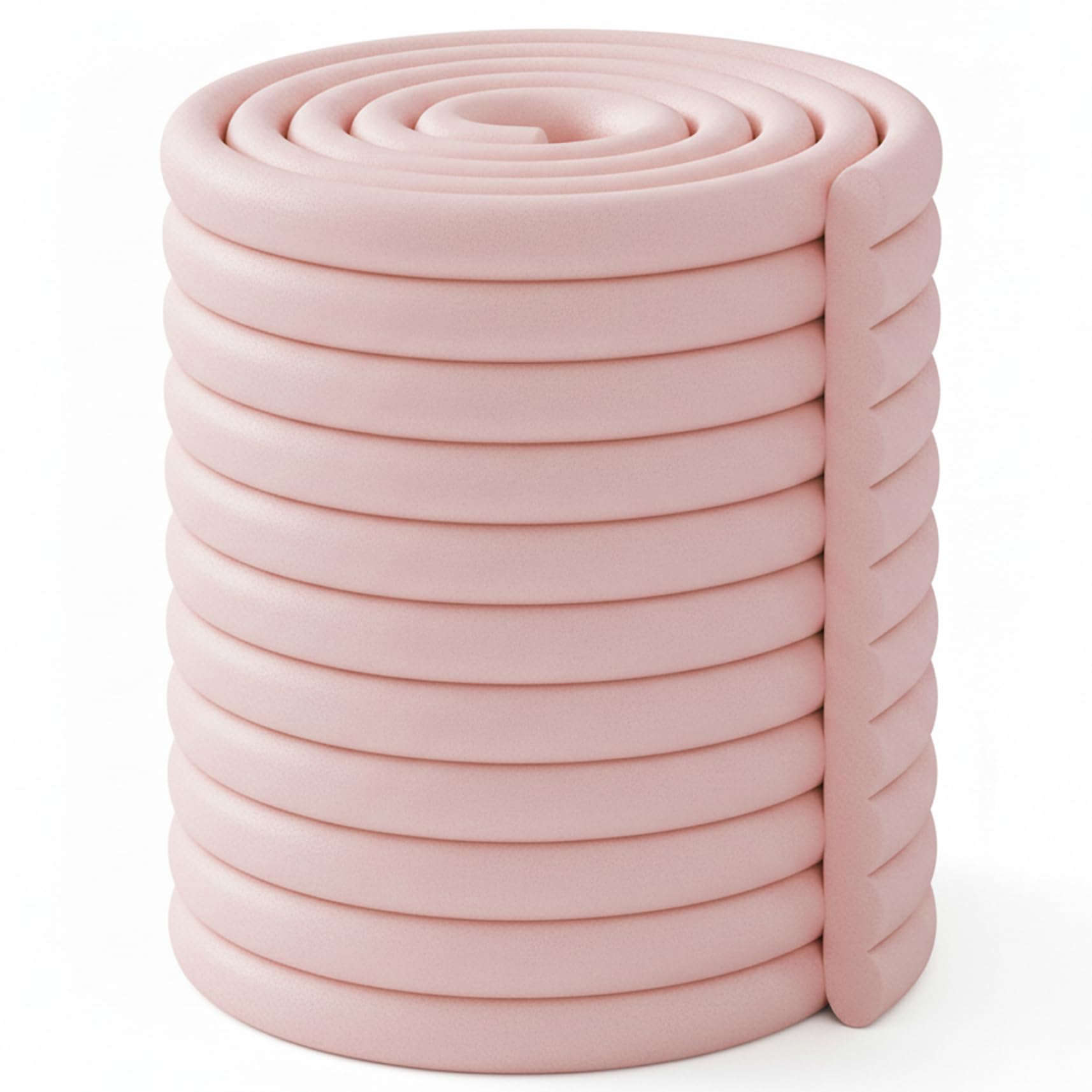 Babysichere Ecken und Kanten, 40, 6 x 200, 9 cm, kollisionssicherer Schaumstoff-Kantenschutz, verdicktes PVC, babysicherer Kantenschutz für Wand, Tisch, Schrank, Kamin, Stil 2