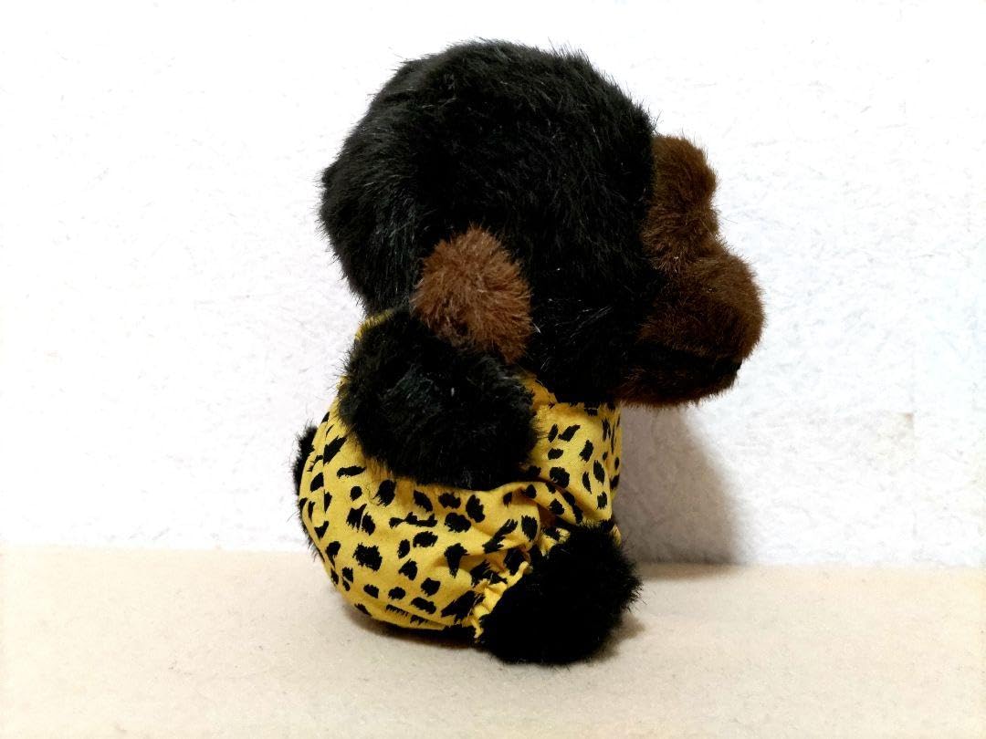 Amazon.co.jp: 【ミニチュア雑貨】ぬいぐるみゴリラくんヒョウ柄