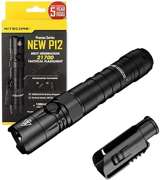Nitecore NEW P12 Tactical LED Flashlight - 1200 Lumens