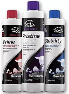 Kit Seachem Prime + Stability + Pristine de 325ml