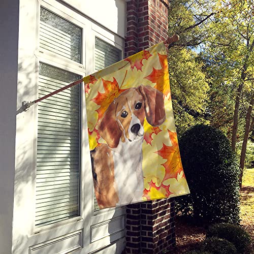 Drapeau Beagle en toile pour mât de maison décoration d'automne
