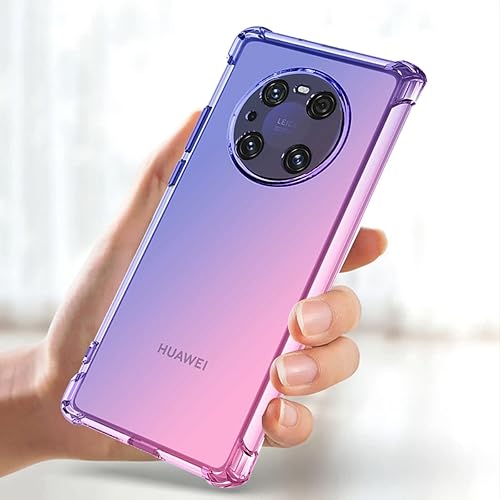 Miniatura 5 de Funda para Huawei Mate 40 Pro, NOH-NX9 Linda funda para niñas y mujeres, degradado, delgada, antiarañazos, TPU suave, funda protectora a prueba de