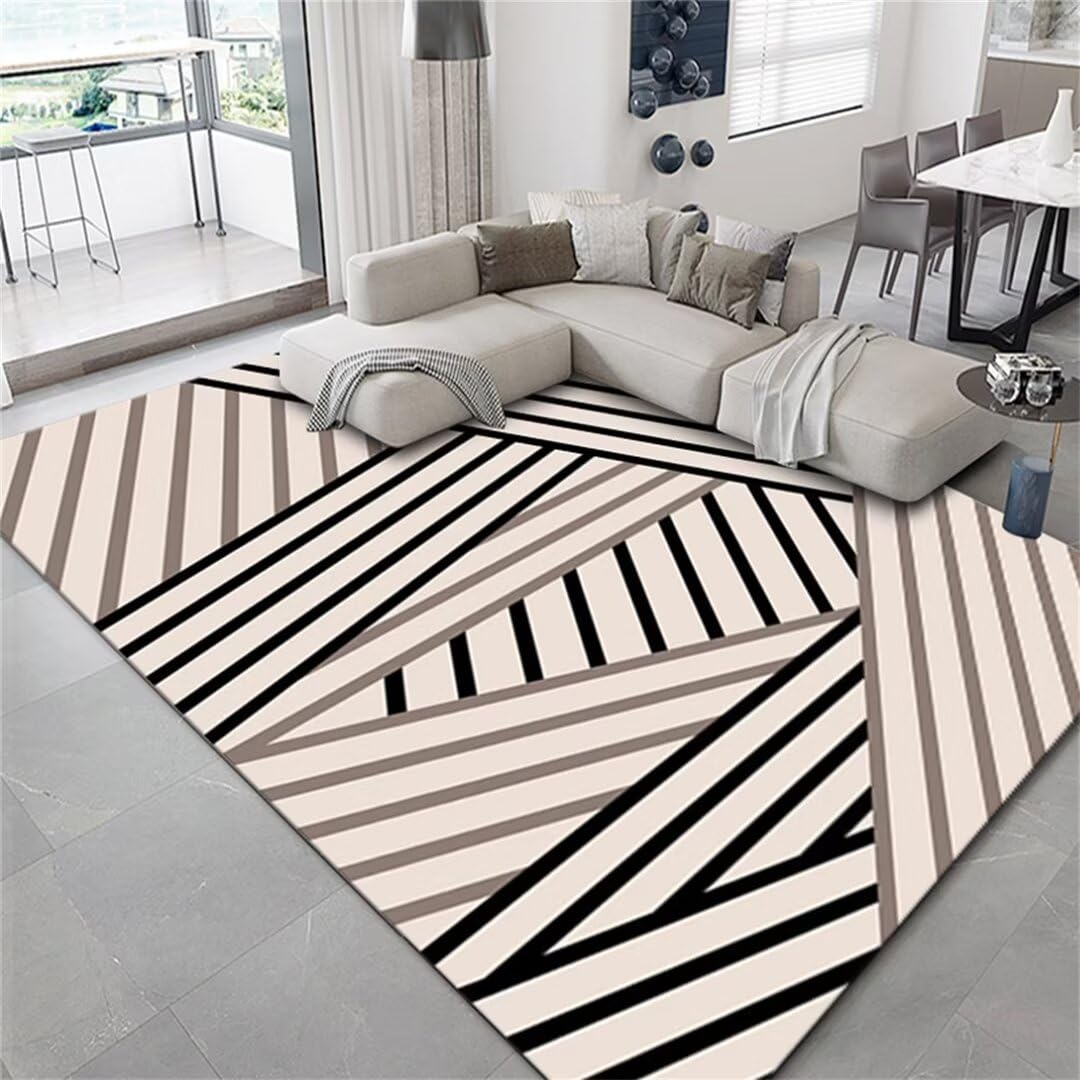Tapis enfant antidérapant beige pour sécuriser la salle de jeux