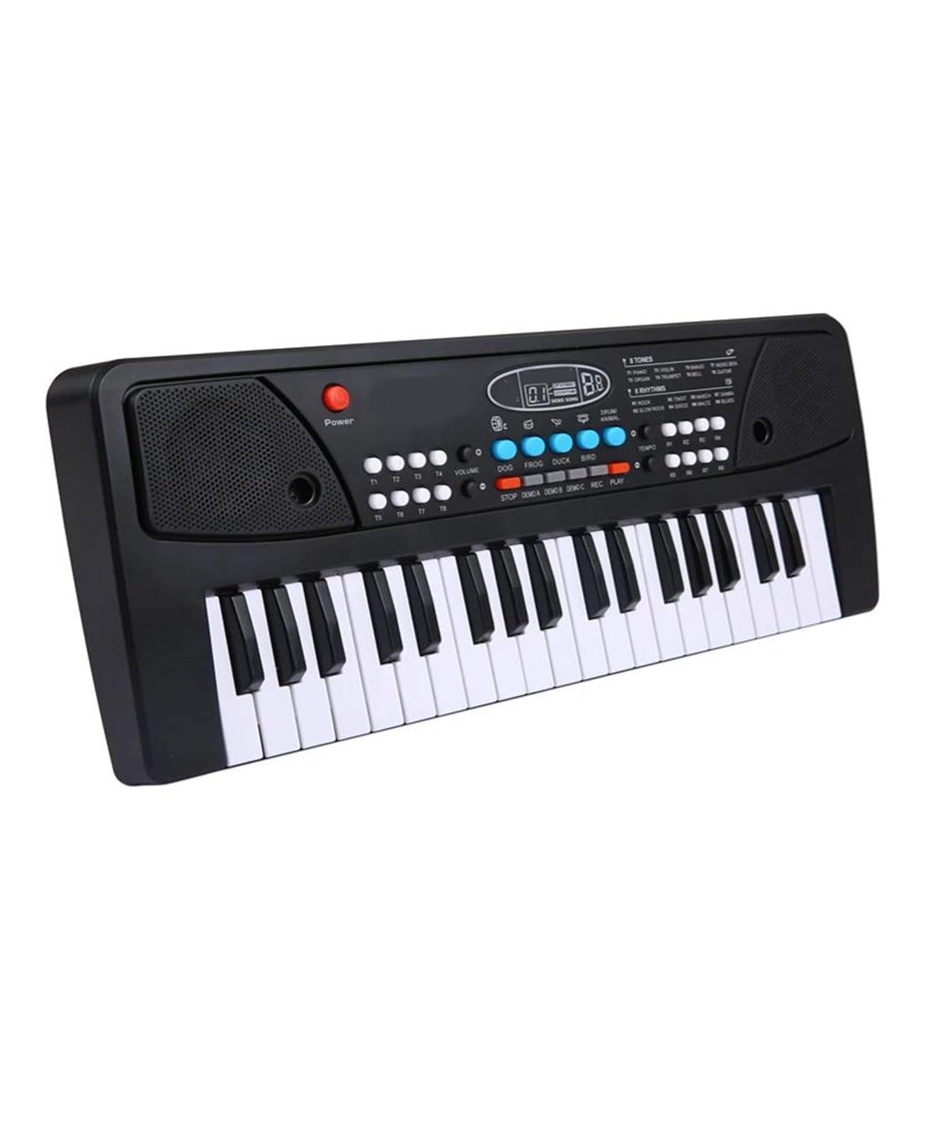 Principiante teclado electrónico Piano Eléctrico De Órgano Electrónico USB De 37 Teclas Con Micrófono Teclado Digital Instrumento Musical Para Estudiantes
