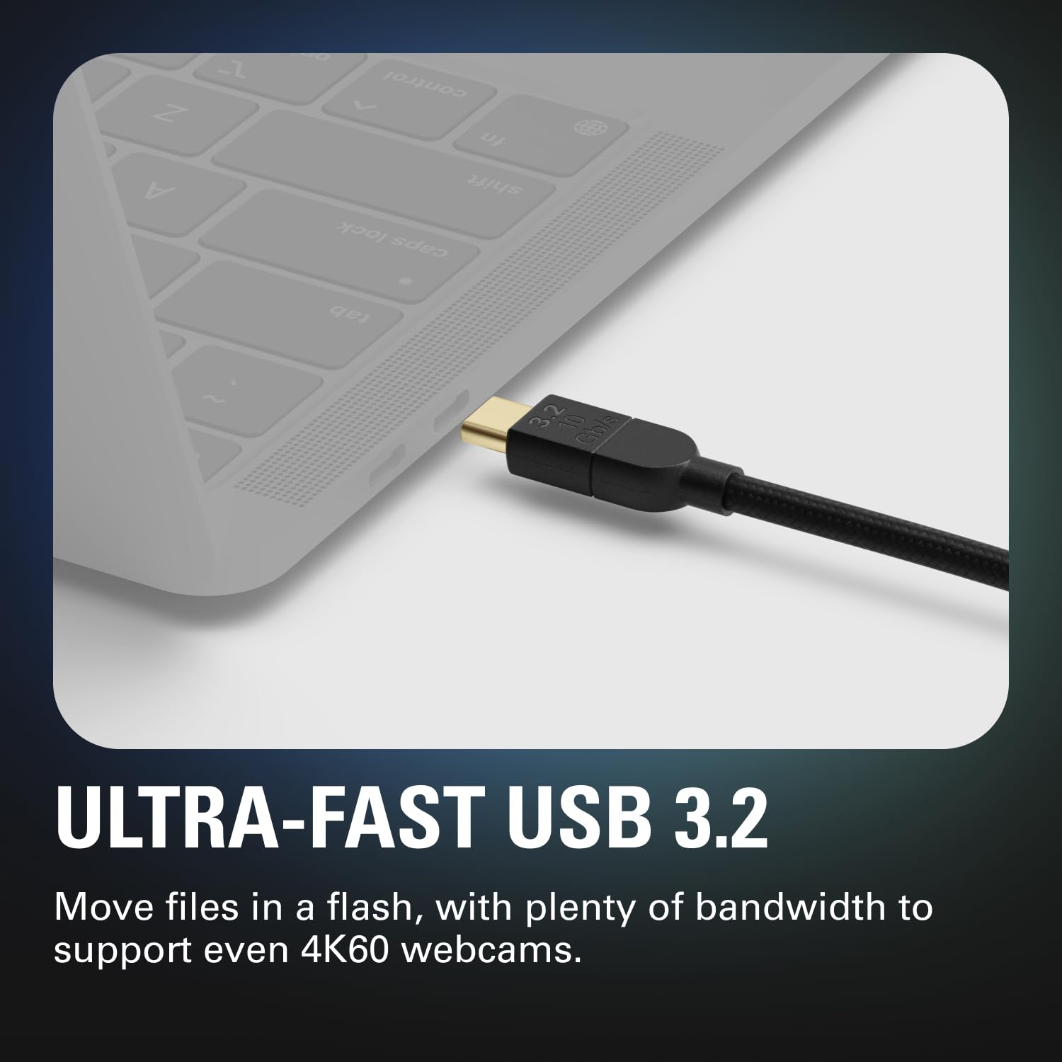 エルガと Amazon.com: Elgato USB-C 3.2 C-to-C Cable – 10 Gb/s Data