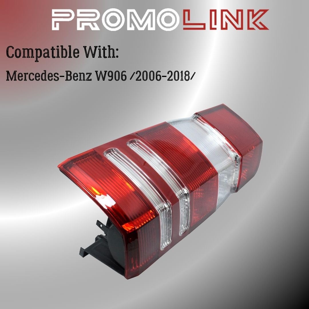 Fanale posteriore sinistro compatibile con Mercedes Sprinter W906 2006-2018 A9068200164 lato conducente