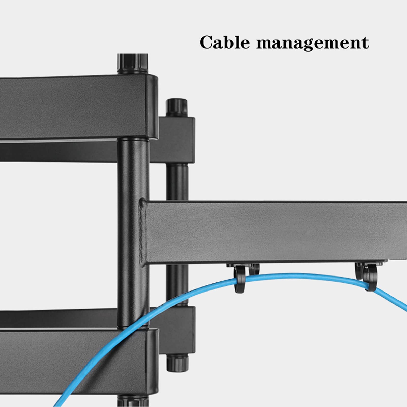 TV Stand Staffa TV montata a Parete Full Motion Articulating Arms Destensione Tilt Rotazione Staffa TV Steel Duty Duty Staffa TV, Max VESA 900x600mm Fino a 176 libbre .per casa, Ufficio