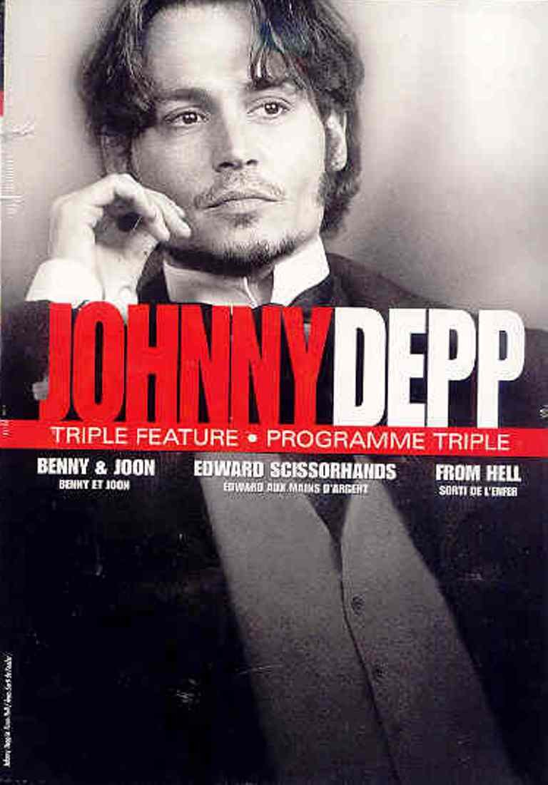 Johnny Depp Triple Feature (Benny & Joon / Edward Scissorhands / From Hell) [DVD]
