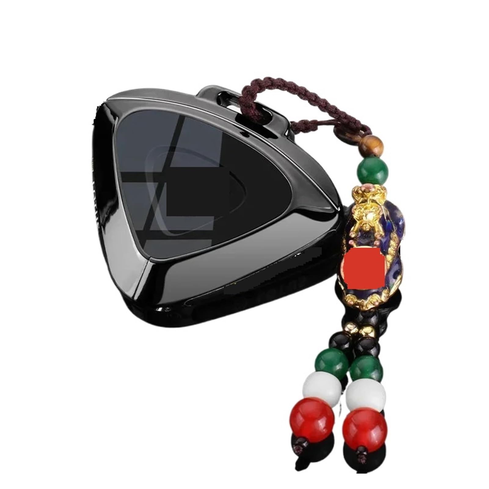 Car Key case Fit for Lotus Eletre Emeya Suede Evija Zinc Alloy Car Key Case Cover Bag Shell Keychain Holder Fob Interior Accessories Car Key Fob Cover(A5 Black)