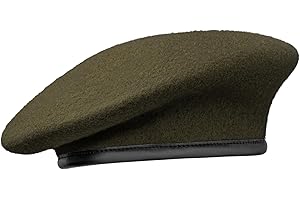 British Military Berets with Leather Sweatband: Essential Headgear for Green Beret Army