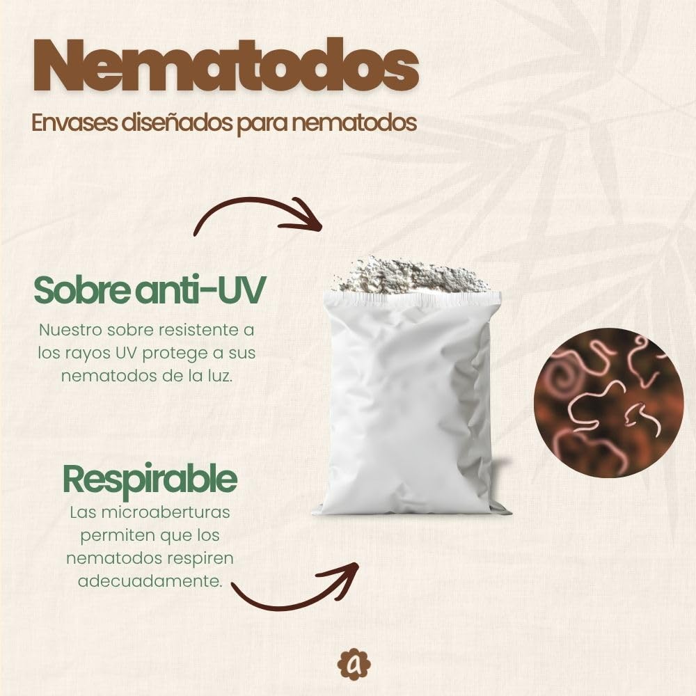 Nematodos SC contra el picudo rojo de la palmera (Para 2 a 4 palmeras - 50 millones)