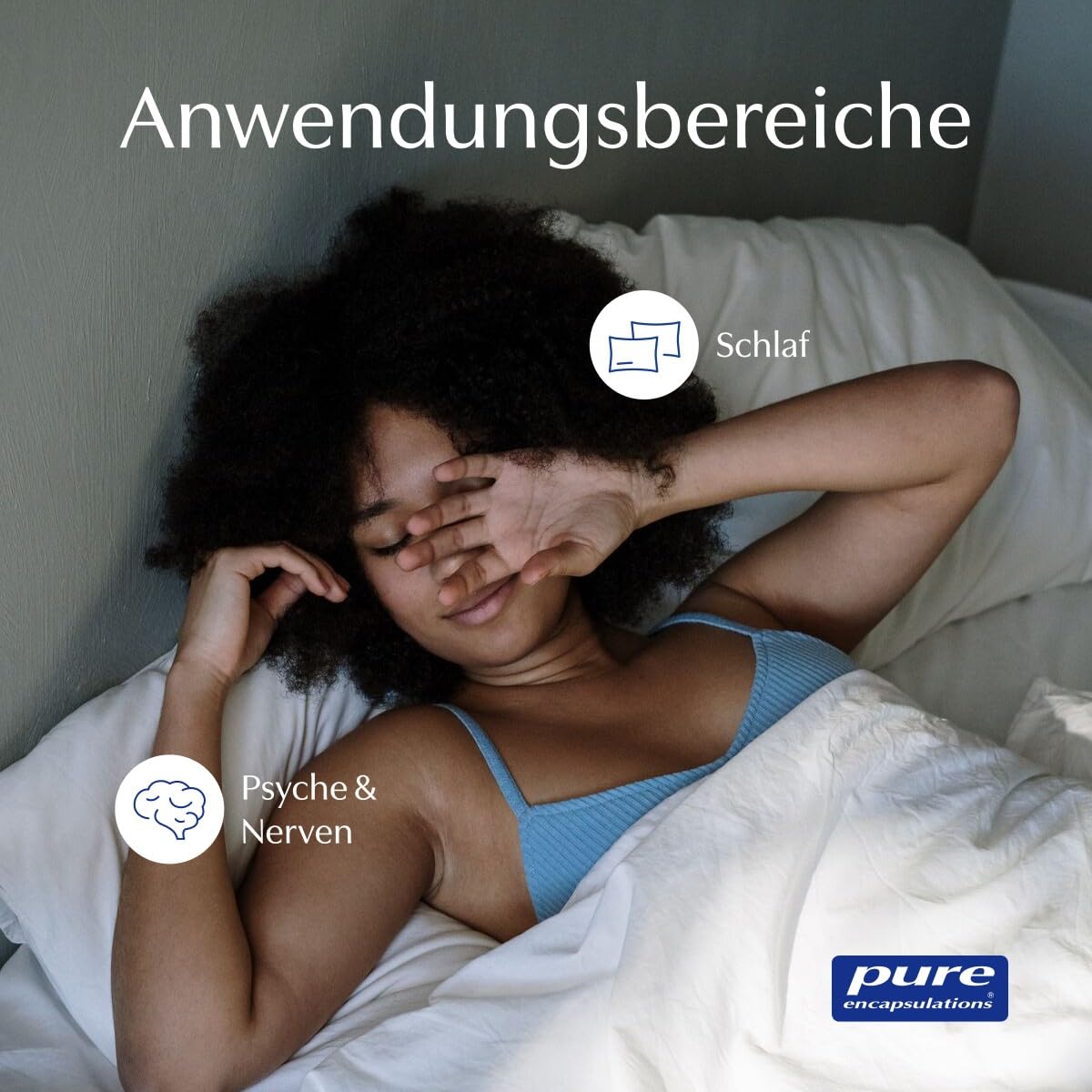 Pure Encapsulations - Schlaf Formel - Nährstoffkomplex mit Melissen-Extrakt, B-Vitaminen, Magnesium, Zink und Aminosäuren - 60 Kapseln