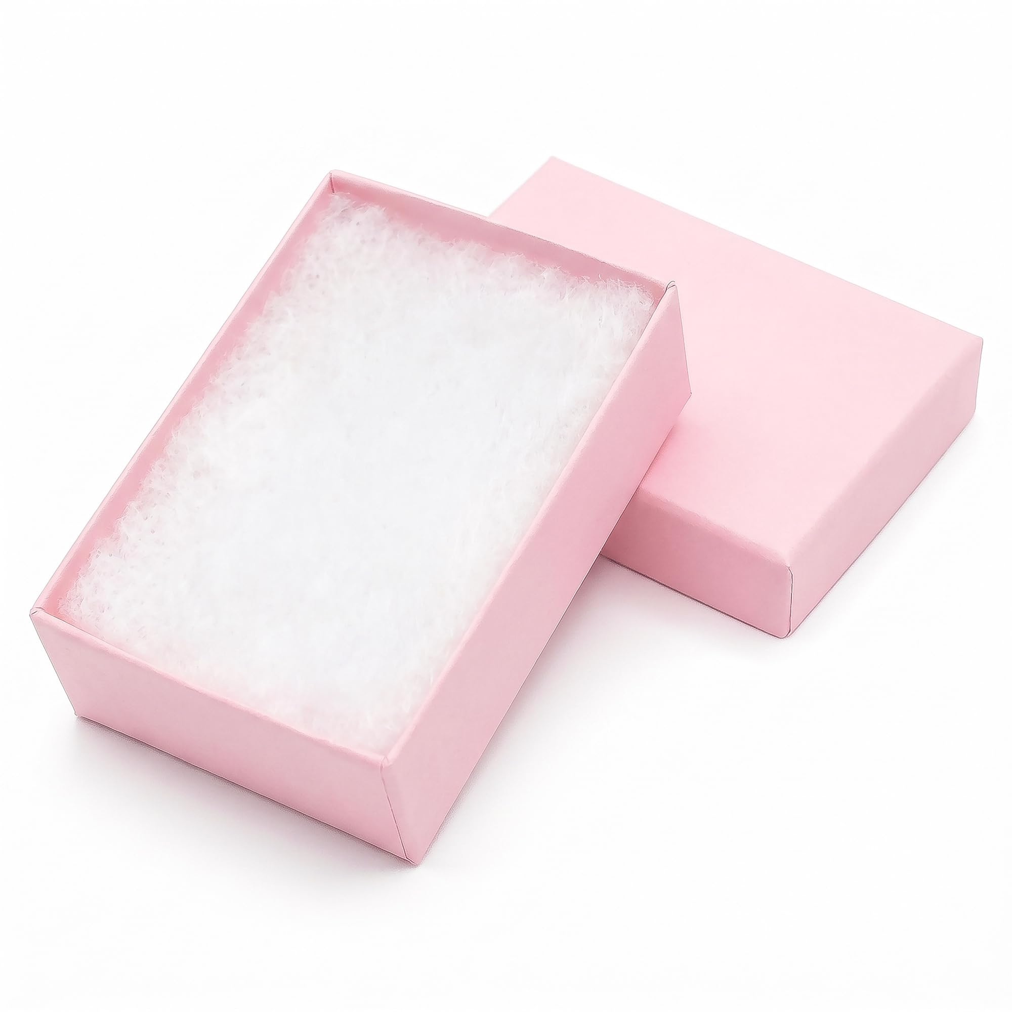 TheDisplayGuys - Caja de regalo de cartón, 25 unidades, color rosa, 3 1/4 x 2 1/4 x 1 (#32), Rosado, 25