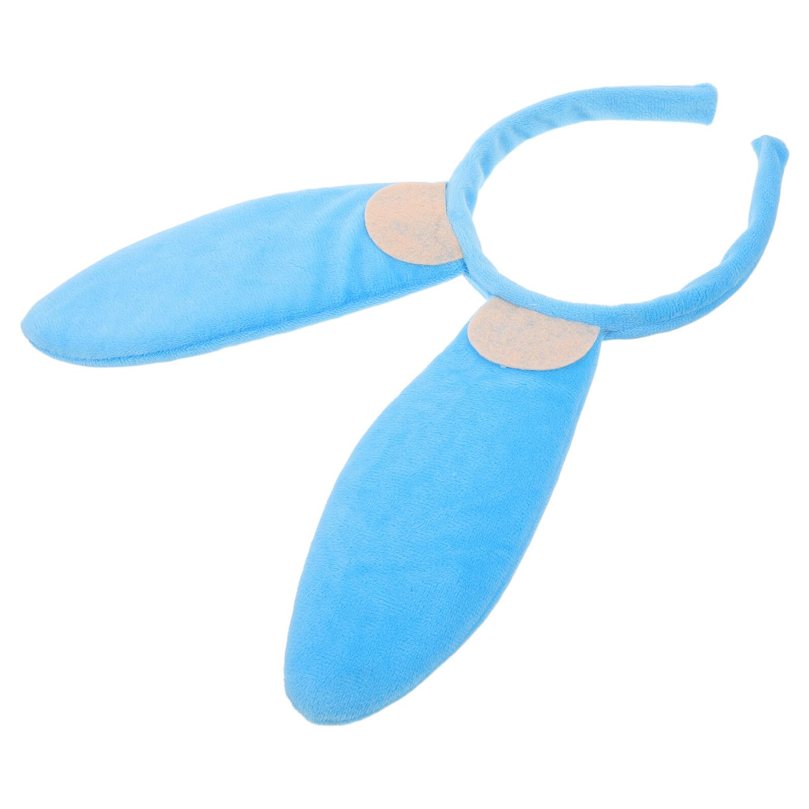 Toyvian Serrage-tête Oreilles de Lapin Bleu pour Adultes, Accessoire de Costume Léger et Confortable, Bandeau Lapin Mignon Réutilisable pour Fête, Cosplay, Halloween, Anniversaire