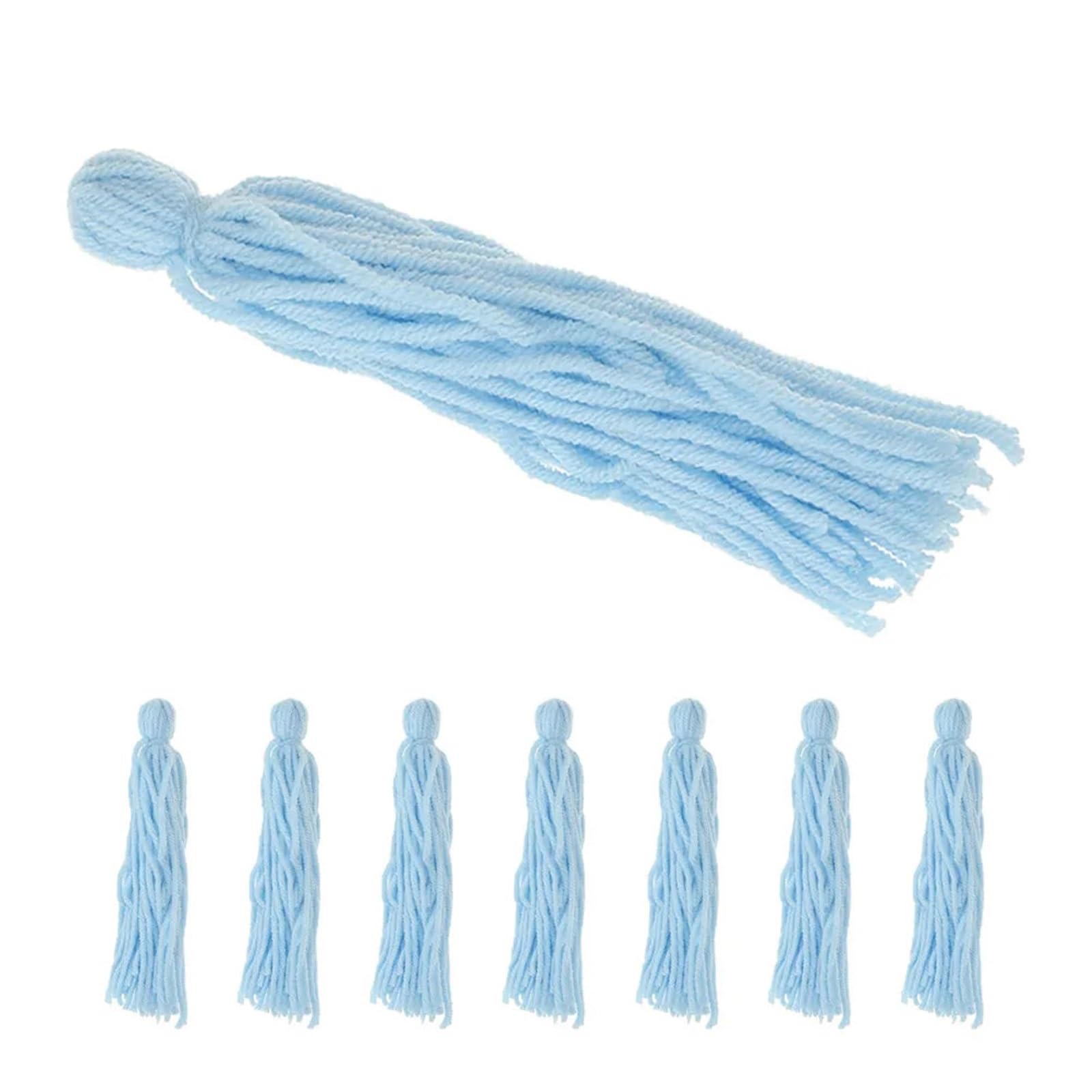 Kpeaoy Fish Spawning Mops 12Pcs Fish Spawning Mop Floating Aquarium Decor for Breeding Eggs Easy Clean Reusable Angelfish Shrimp Mops Tank for Aquatic Tank Decoratio