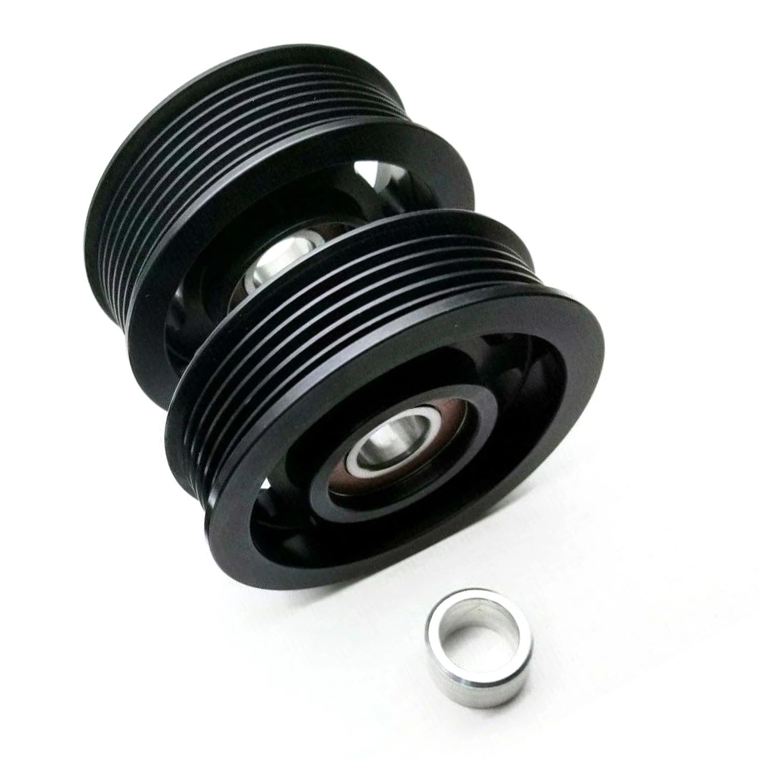 Gruppo puleggia tendicinghia per M113K CLS55 SL55 S55 G55 per AMG 2003-2008 1132020419A 1132020419 Set puleggia Folle Doppia Cinghia di Trasmissione compressore