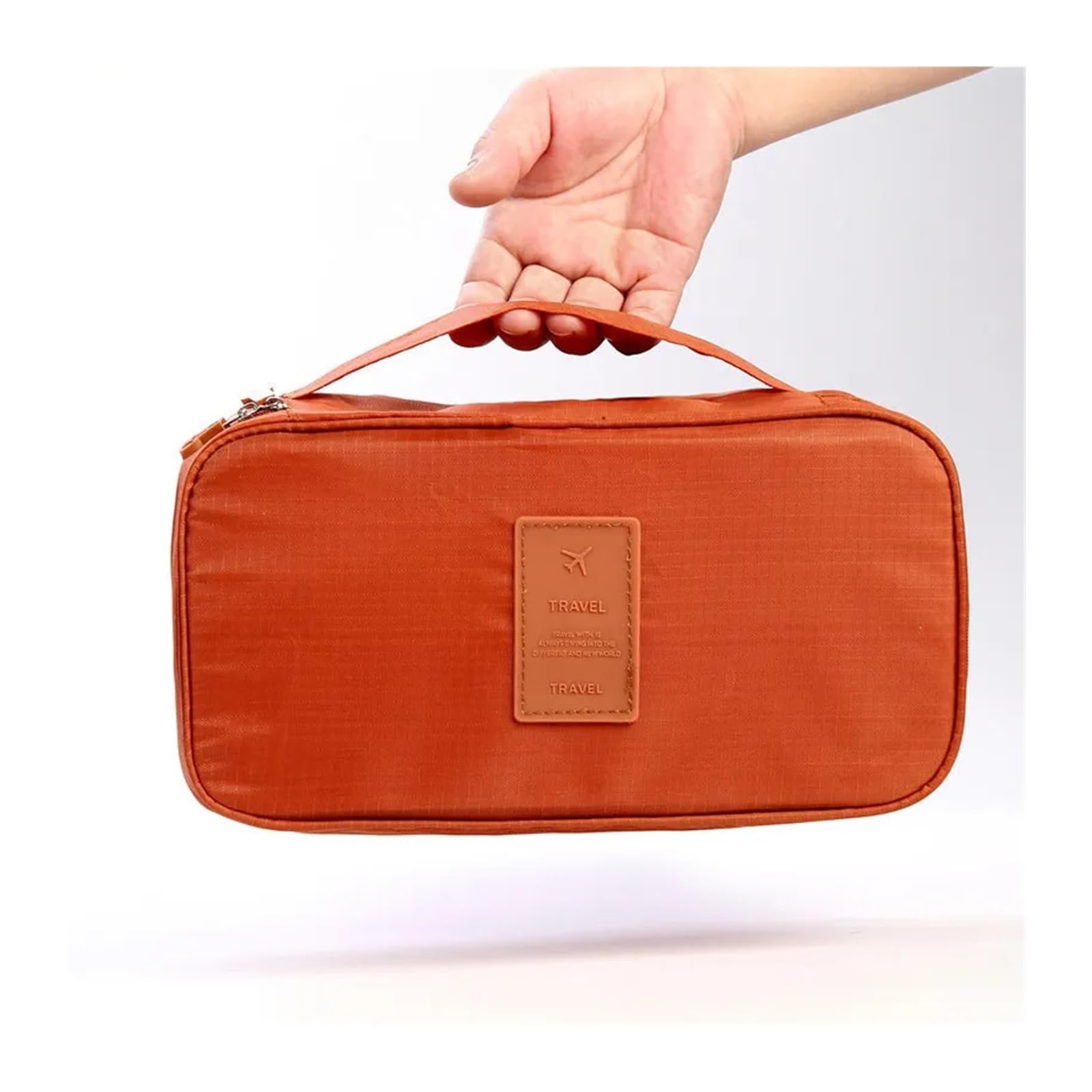 Bolsa Sujetador Viaje Bolsa organizadora de sujetadores de viaje, bragas impermeables, bolsa de almacenamiento de ropa interior, paquete de lavado diario for mujeres, bolsas de acabado cosmético