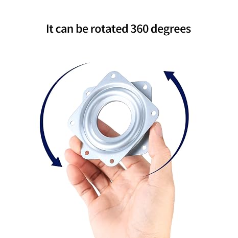 4PCS Square Rotating Lazy Susan Bearings