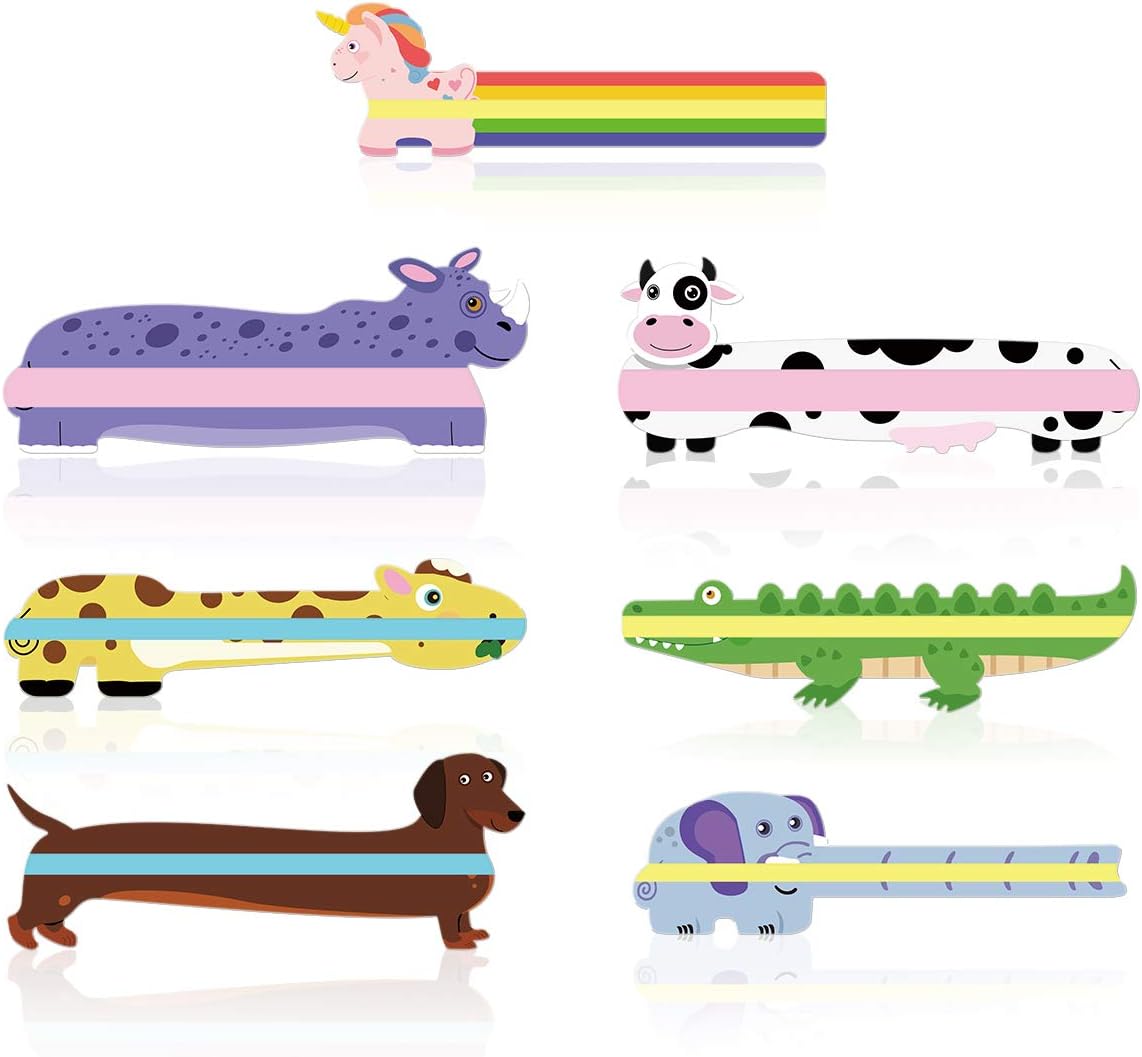 Amazon.com : Guided Reading Highlight Strips Colored Overlays Bookmark ...