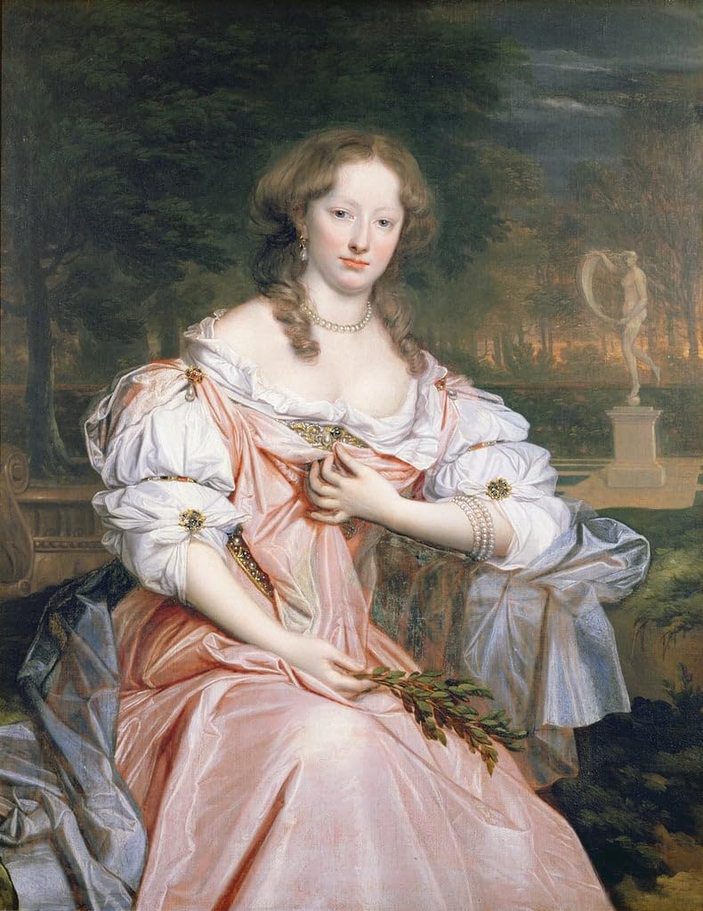 Tableau portrait Grace Wilbraham par Michael Wright 60x90cm - 5