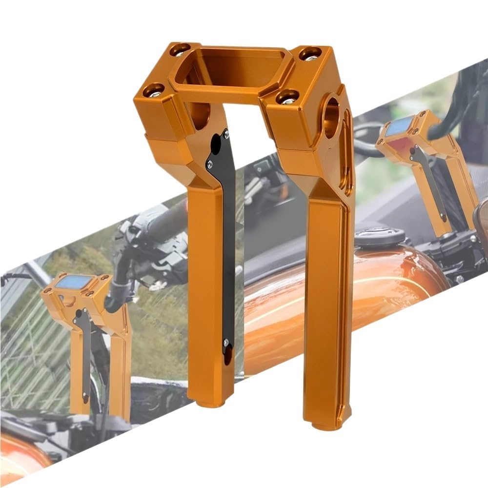 Podstawki na kierownicę motocykla Zacisk podwyższający kierownicę 10 cali Pasuje do Harleya(Handlebar Riser C)