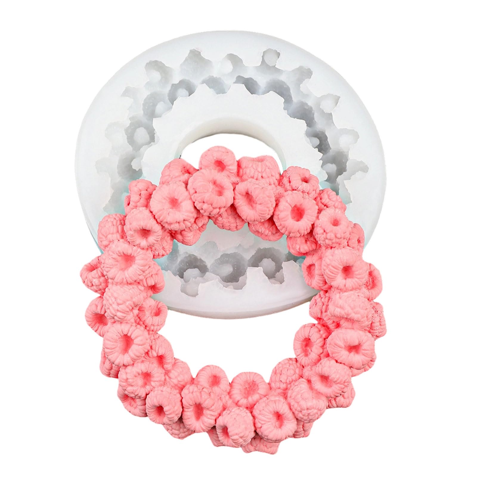 HGENAHGTF Multipurpose Silicone Baking Molds Raspberry Shape Bakewares for Cakes with Decorative Fruit Design Raspberry Shape Bakewares