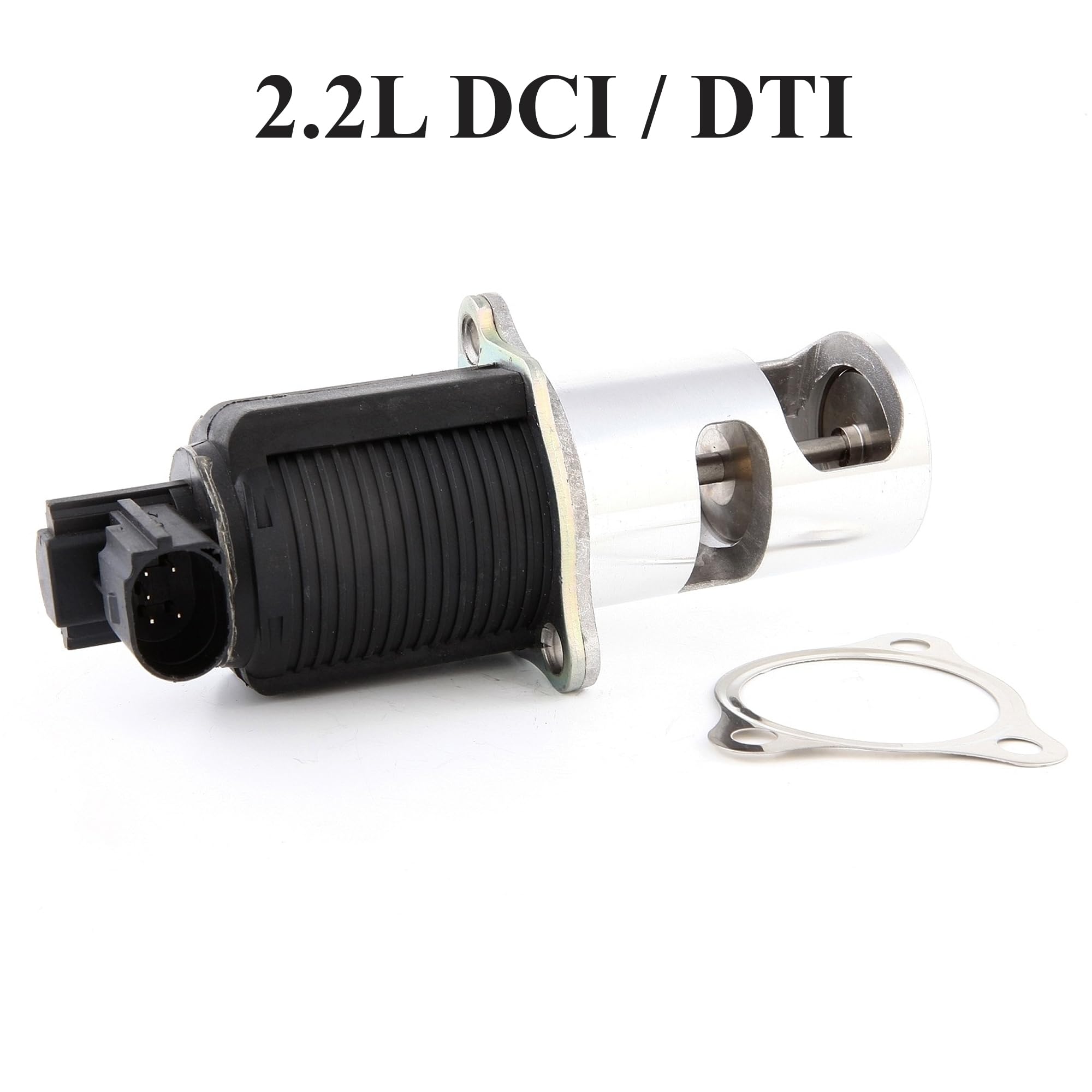 Partsline Vanne EGR électrique pour moteurs diesel 2.2 2.5 dCi Compatible avec Espace Master II, Movano A, Trafic II, Vivaro A – équivalent à 93160741, 8200088888