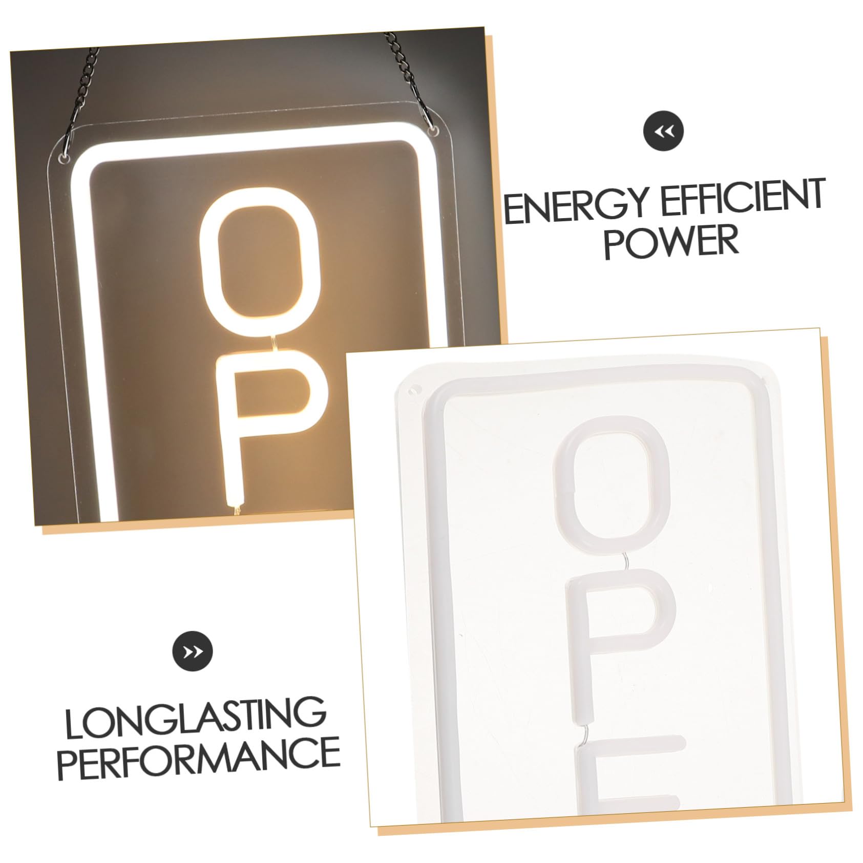 Letrero Neón Vertical LED Transparente para Tiendas y Restaurantes Luz Acrílica USB Iluminación y Resistente para Decoración de Pared