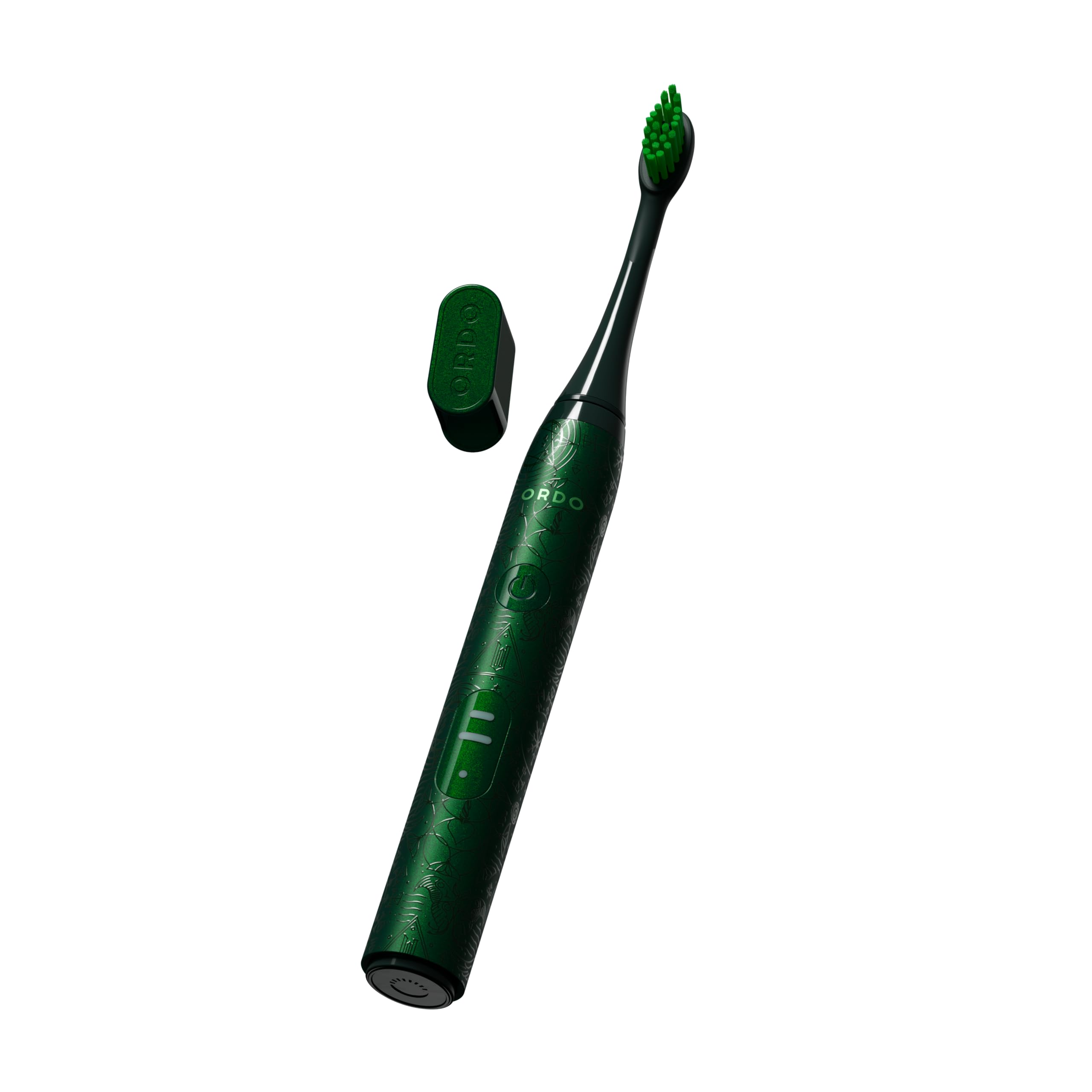 ORDO x Wicked Sonic Lite Cepillo de dientes eléctrico | Cepillo de dientes sónico recargable para adultos y adolescentes con carga USB-C, 2 modos y tapa de viaje, Elphaba Thropp
