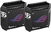 ASUS ROG Rapture GT6 Tri-Band WiFi 6 Mesh WiFi System, covers up to 540 , 2.5 Gbps port, triple-level game acceleration, ASUS RangeBoost Plus, 5.9 GHz, free lifetime network security