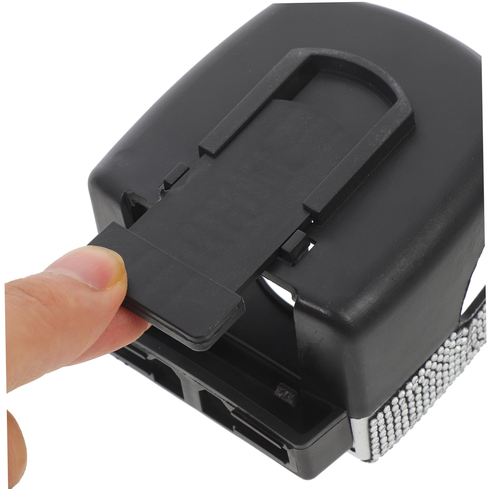 Hoppac Porta Telefono Auto Bocchette Aria, Supporto Cellulare Automobile Gancio, Rotazione a 360 Gradi e Rilascio Rapido, Reggi Poggia Universale Smartphone iPhone Max Android 4-7