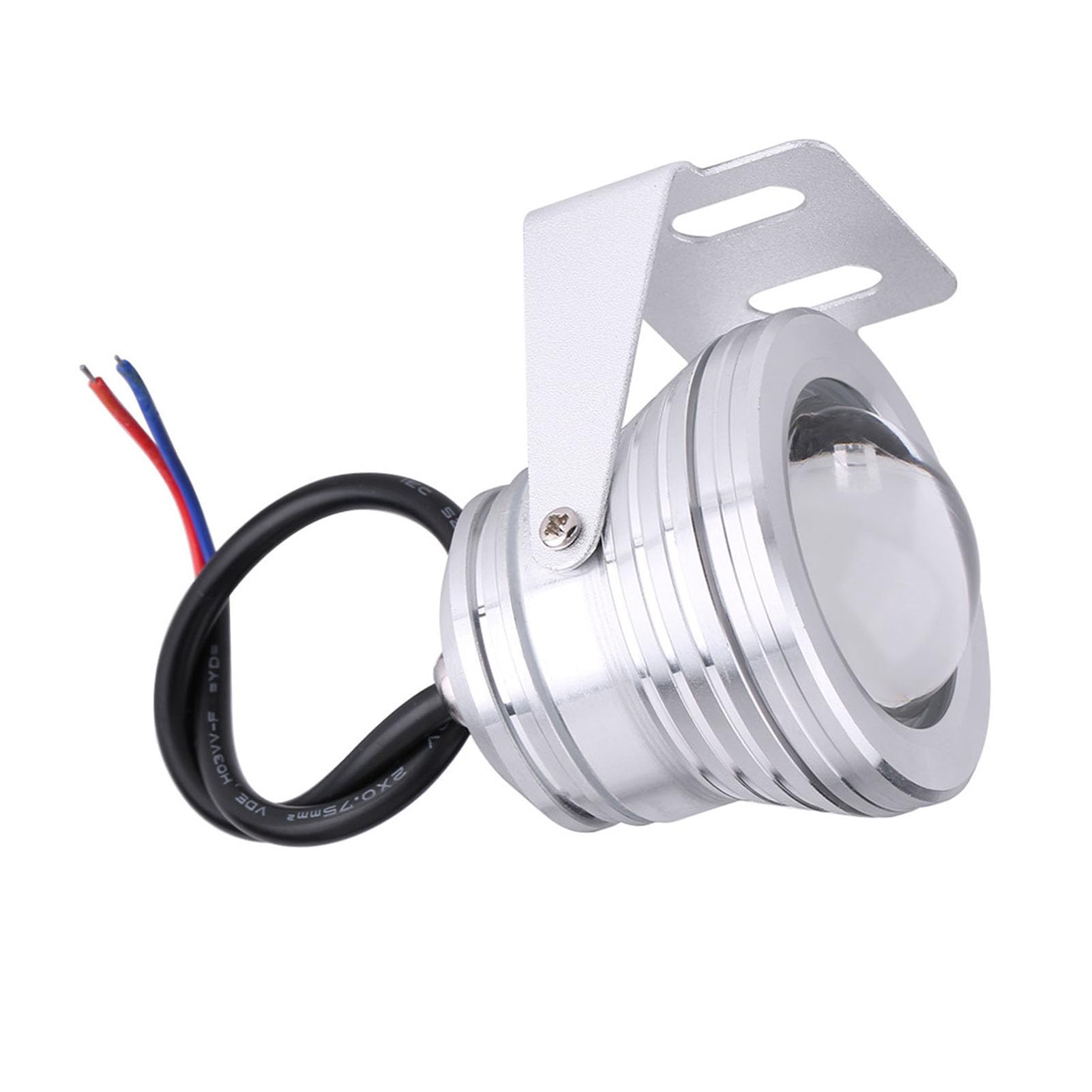 Foco de Jardín RGB de 2 Uds, Yate de Barco Marino 10W 12V RGB Lámpara LED a Prueba de Lluvia con Control Remoto