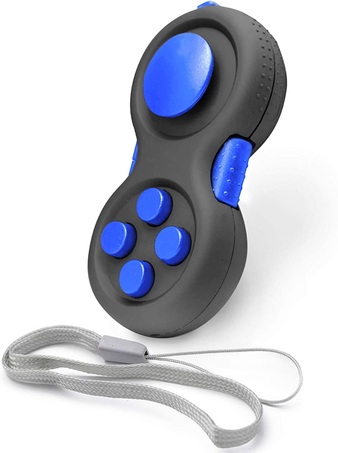 See full amazon price history chart for LIVYU LIFE Fidget Pad Fidget Focus Toy with 8-Fidget Functions and Lanyard - Perfect for Relieving Stress (Blue on Black) (Blue ON Black) LIVYU LIFE Fidget Pad Fidget Focus Toy with 8-Fidget Functions and Lanyard - Perfect for Relieving Stress (Blue on Black) (Blue ON Black) (B0BQRRSSFD) Amazon Price History, Amazon Price Tracker