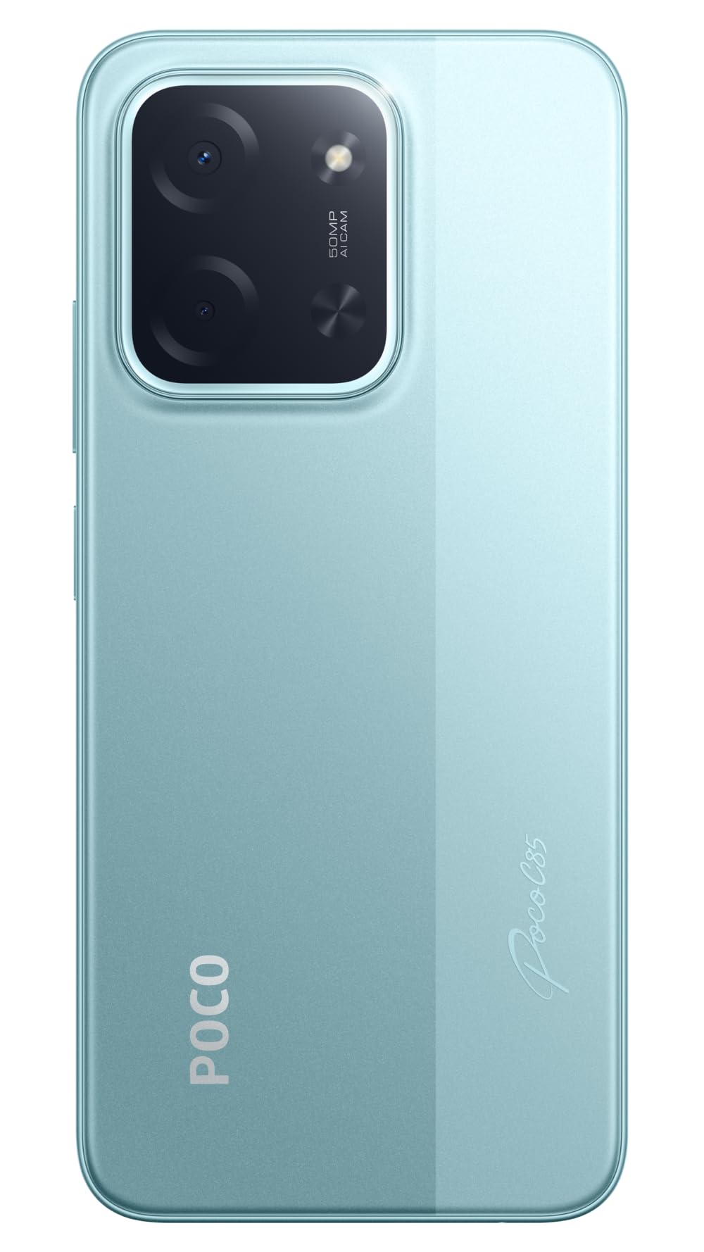 Xiaomi POCO C85, Smartphone 8+256GB, Display 6,9" 120Hz 7,99mm Design, MediaTek Helio G81-Ultra Octa-core, Doppia fotocamera AI da 50MP, 6000mAh, garanzia di 2 anni, Verde, Caricabatteria non incluso