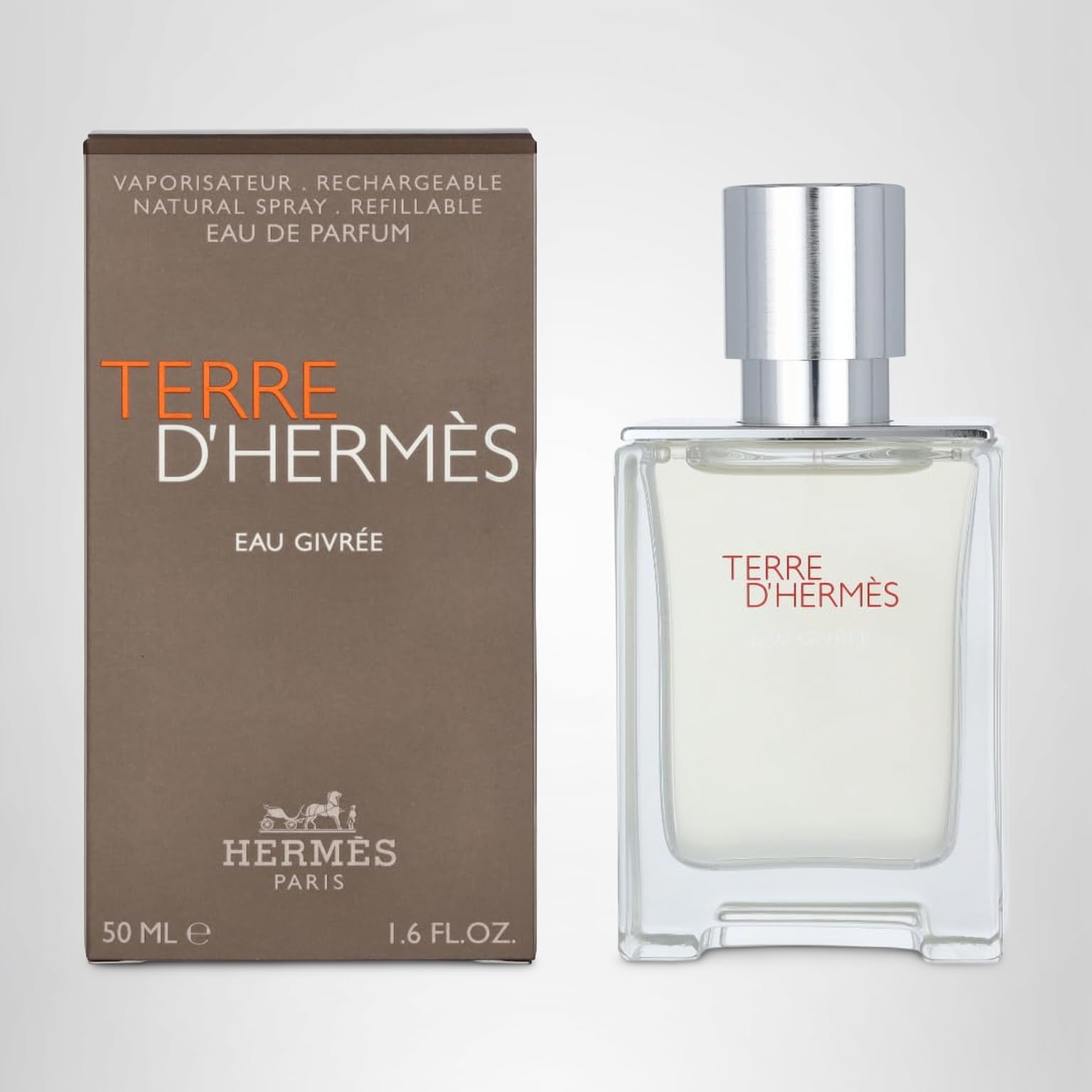 Hermès Terre d'hermès Eau Givrée Man Eau De Parfum 50 ml : Amazon