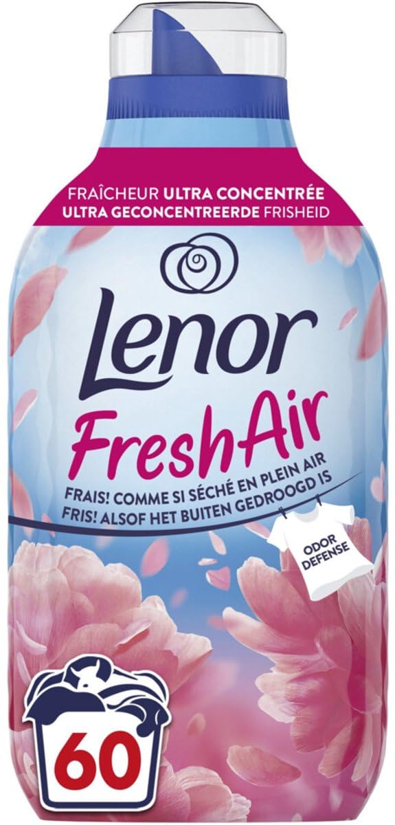 Lenor Fresh Air Weichspüler Floral Blossom - 8 x 60 Wäschen