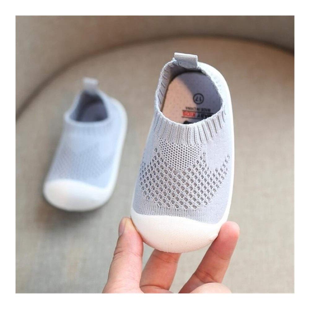 Amazon Co Jp ベビーソックスソール 幼児幼児の靴ガールズボーイズカジュアルメッシュシューズソフトボトム快適ノンスリップキッズ ベビーファーストウォーカーズシューズ Color Gray サイズ 3 ホーム キッチン