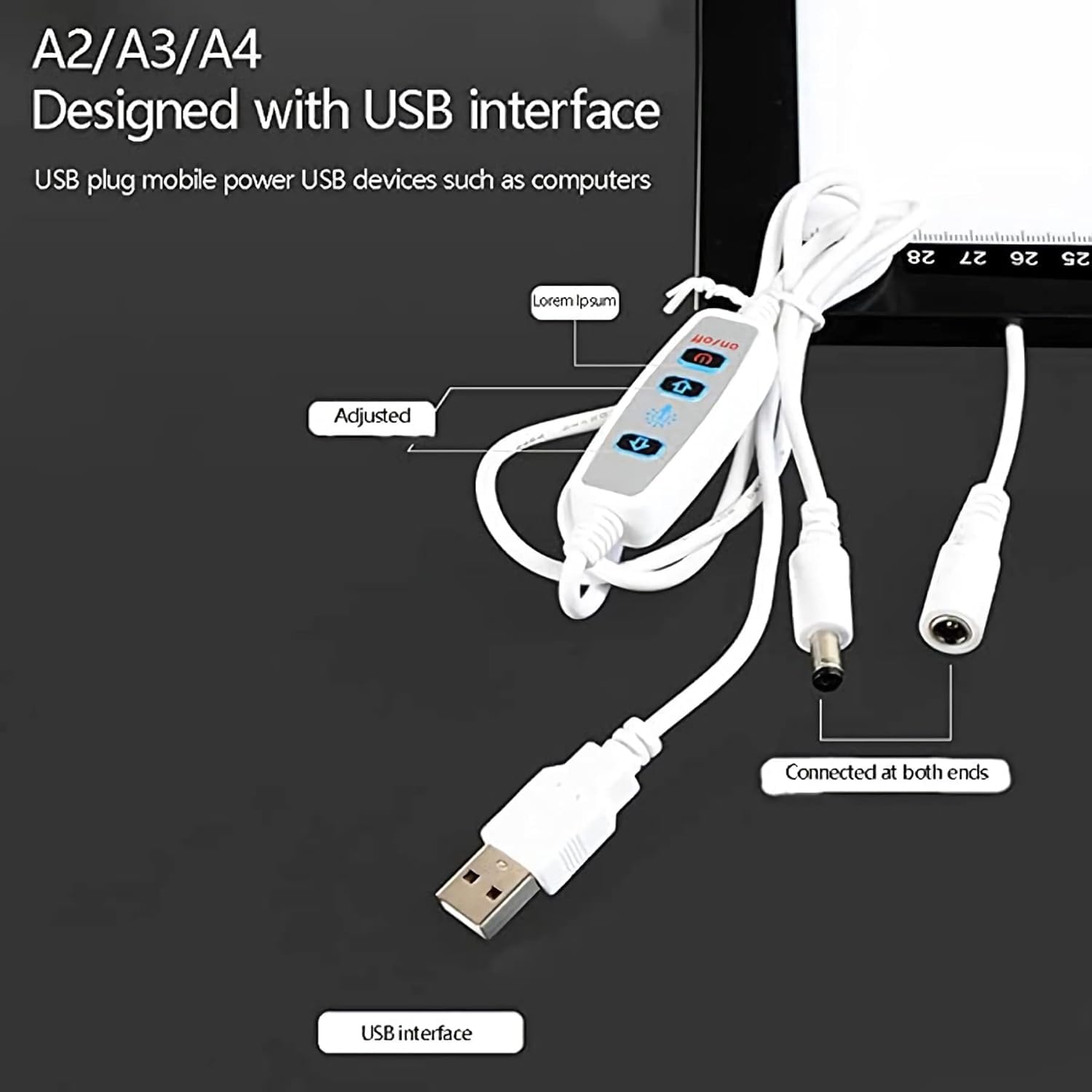 A1 Trace Board Dimmable Brightness Tracing Light Box, A2 A3 A4 Light Pad Diamond Painting Ultra-thin Adjustable Brightness Copy Board For Artists Designing, Sketching, Led Dr, Led Drawing Board A4