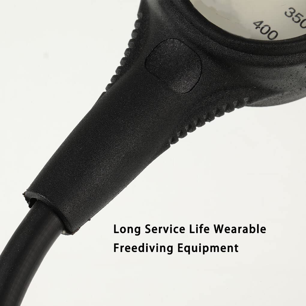BEALIFE Medidor de Buceo Comprobador de presión Conveniente Ligereza Medidor de Profundidad Multifuncional Accesorios de Buceo Submarino al Aire Libre