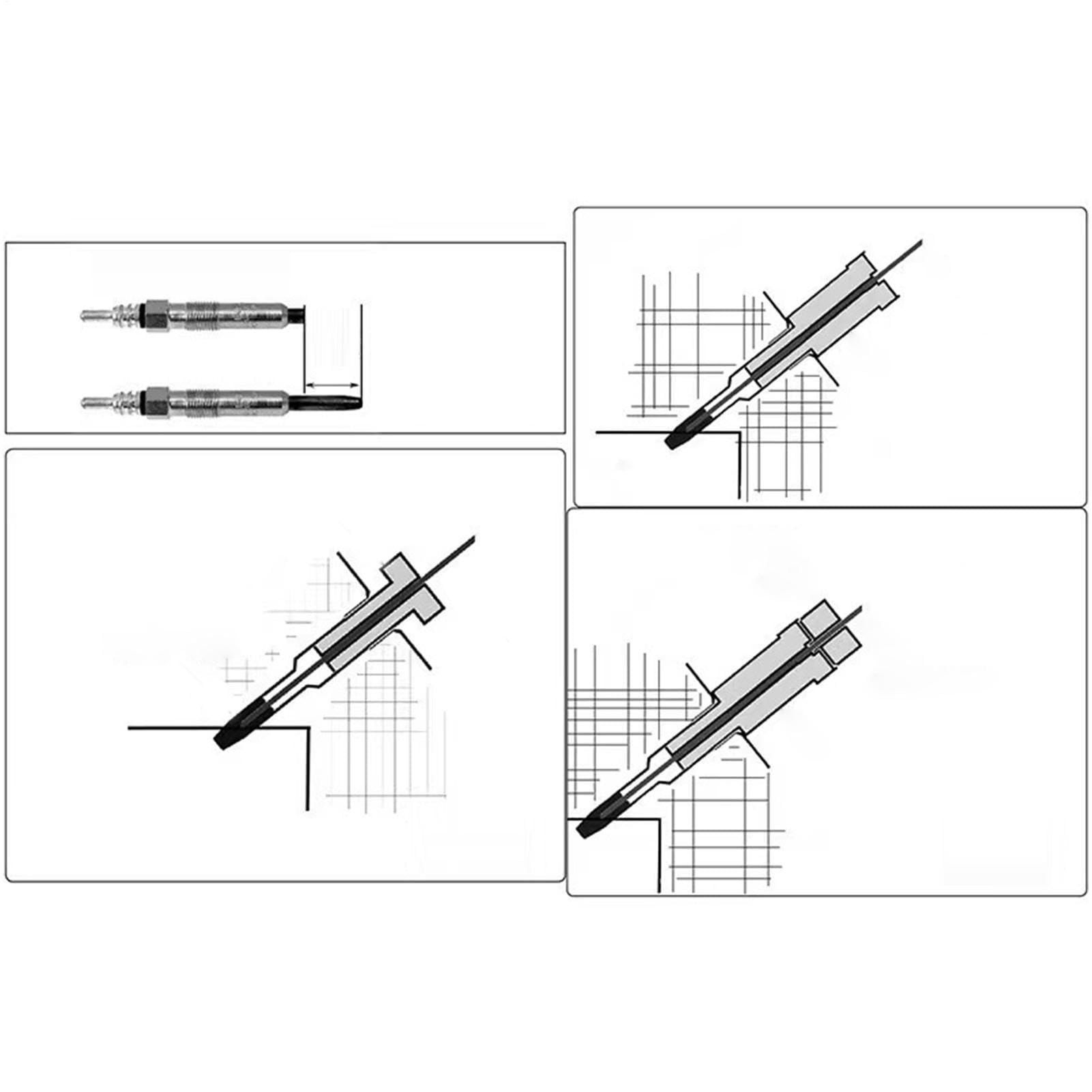 Herramienta De Extracción De Bujías Incandescentes Extractor Portátil Acero