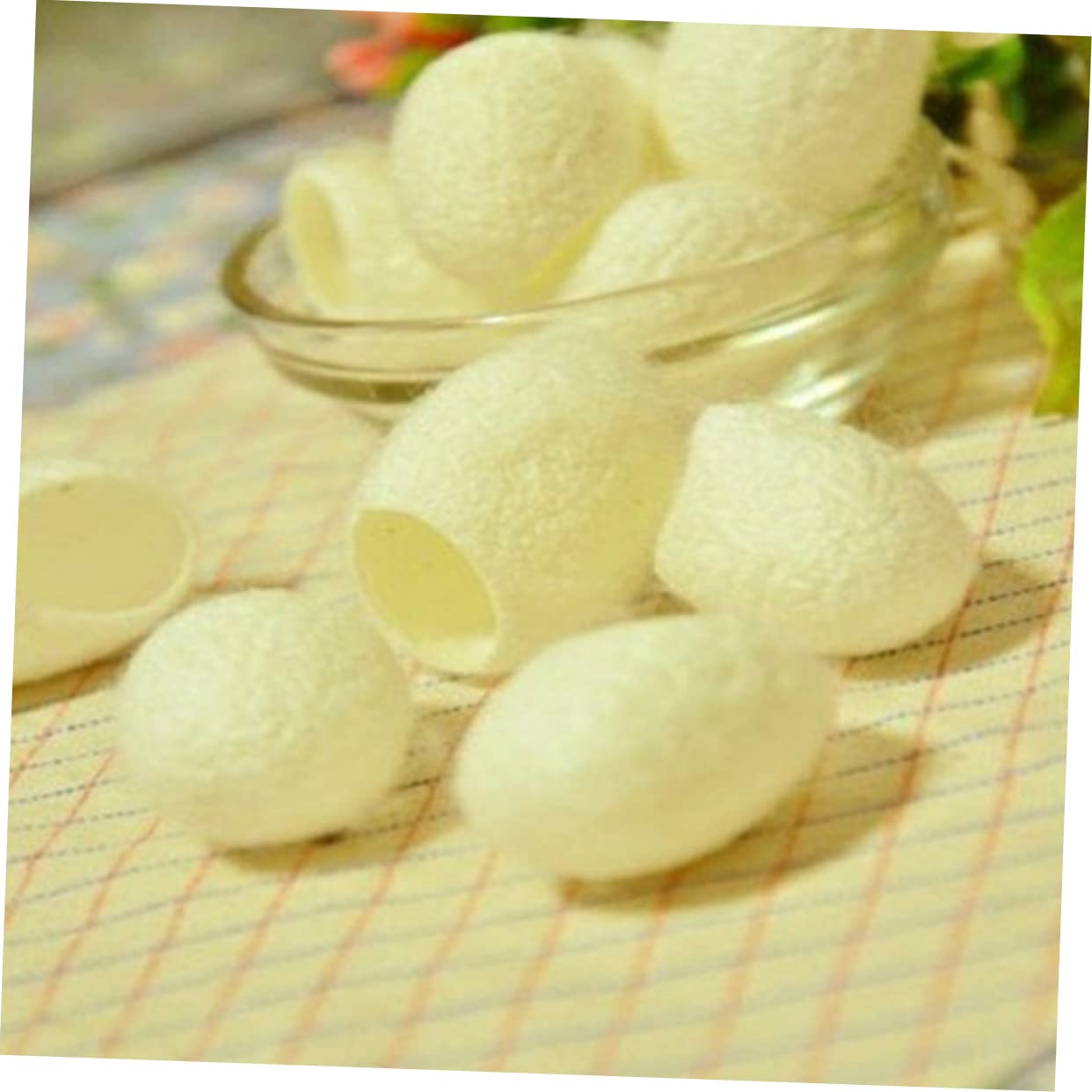 400pezzi Palline Di Naturale Per Detergente Viso Esfoliante Per Della e Rimozione Punti Neri Per Pulizia Make-up e Morbida