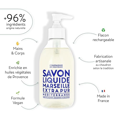 Miniatura 2 de Compagnie de Provence Savon de Marseille jabón líquido extrapuro fabricado en Francia