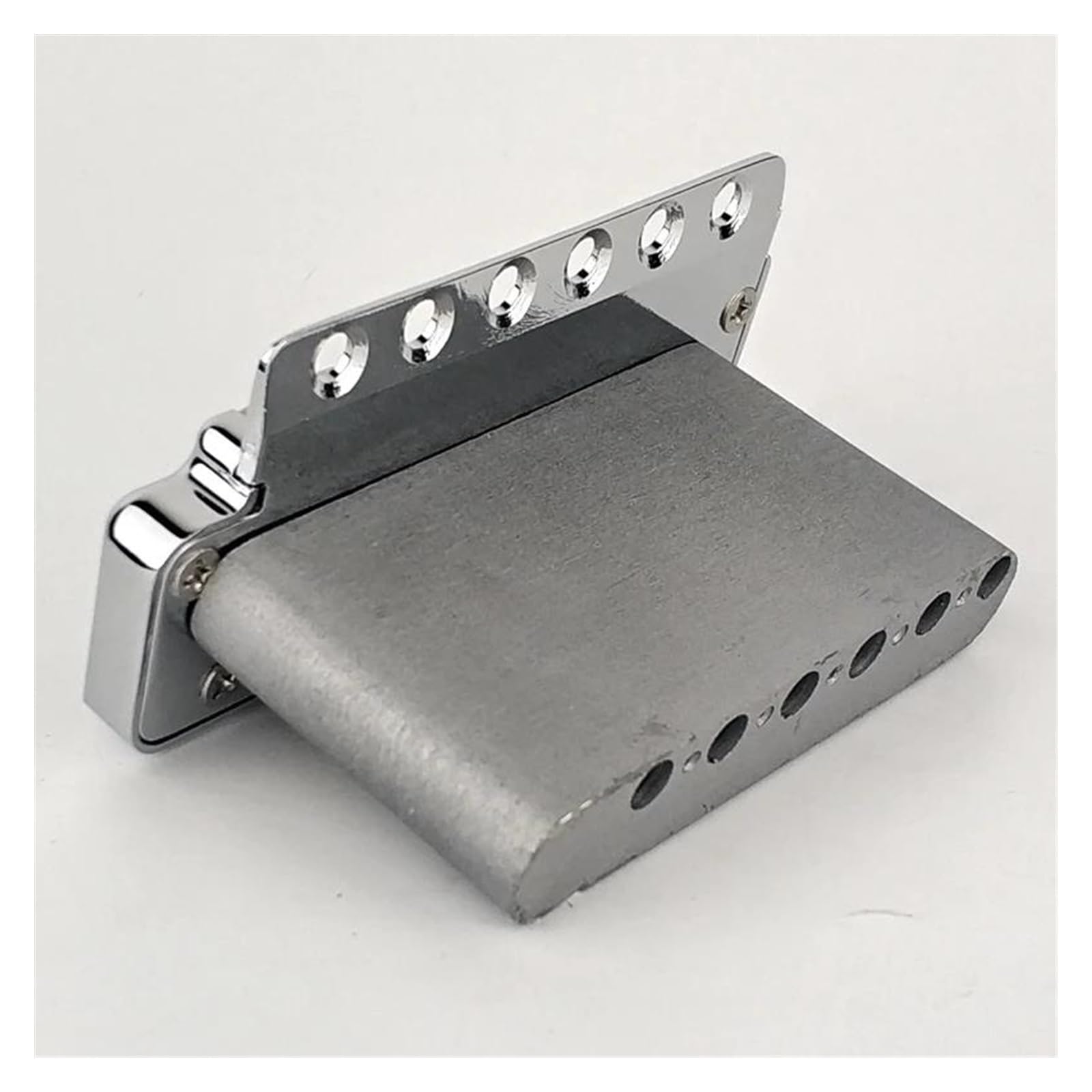 ponte sostitutivo per chitarra Chitarra Elettrica Cromata Argento Fissa 6 Viti Per Ponte ST Tremolo Vibrato