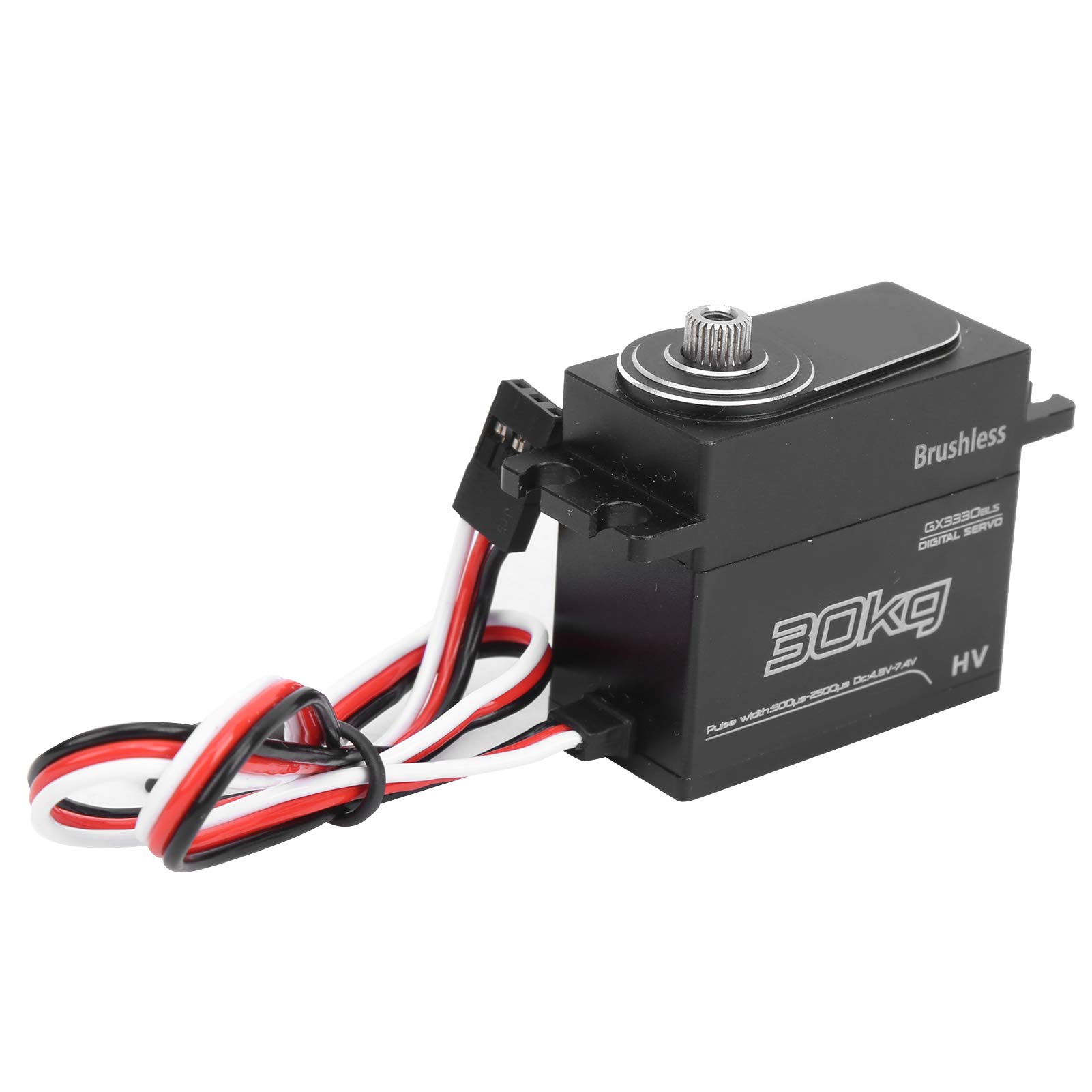 Motore Digitale Servo RC Impermeabile da 30 Kg a Coppia Elevata per Ingranaggi in Metallo per Auto RC 1 Set